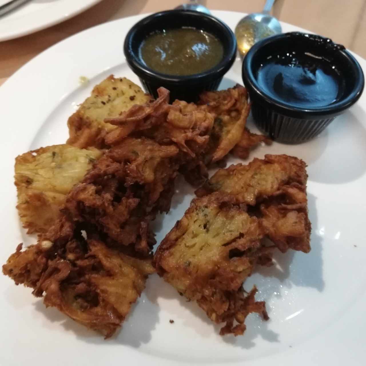 onion pakora.