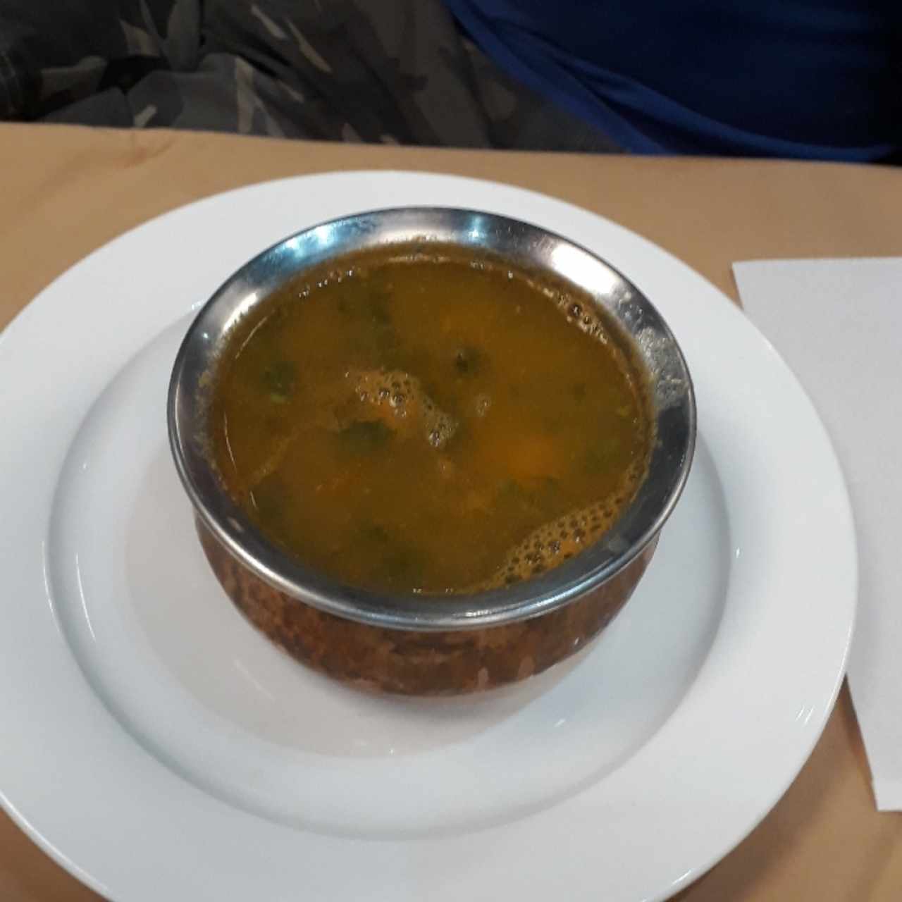 sopa de camarones