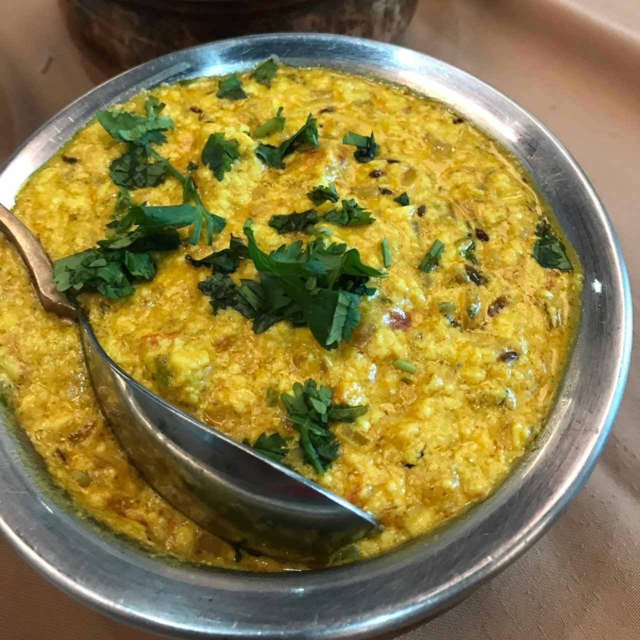 Paneer Kurma (queso con especias)