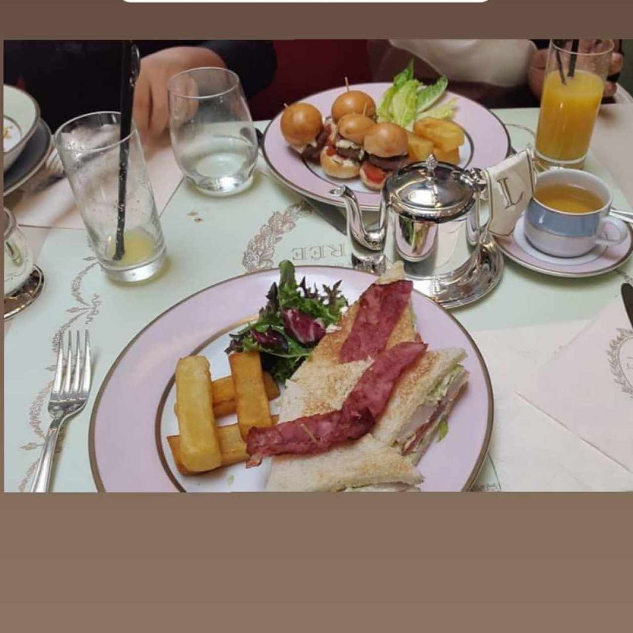 club sandwich Ladurée 