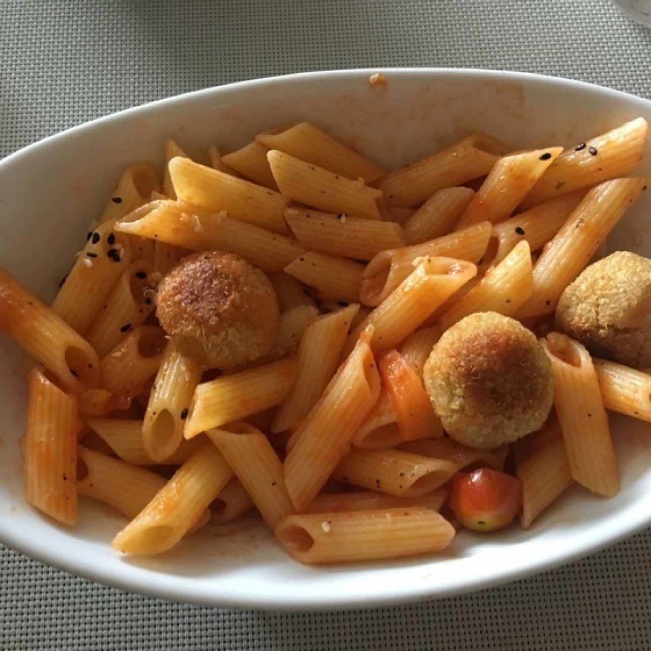 albondigas de quinoa con pollo