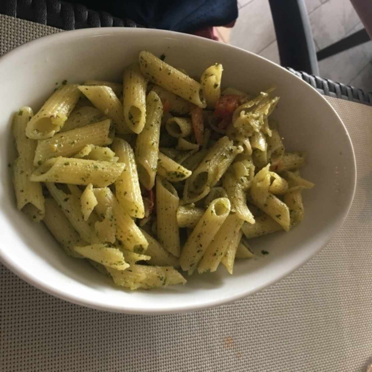 penne al pesto