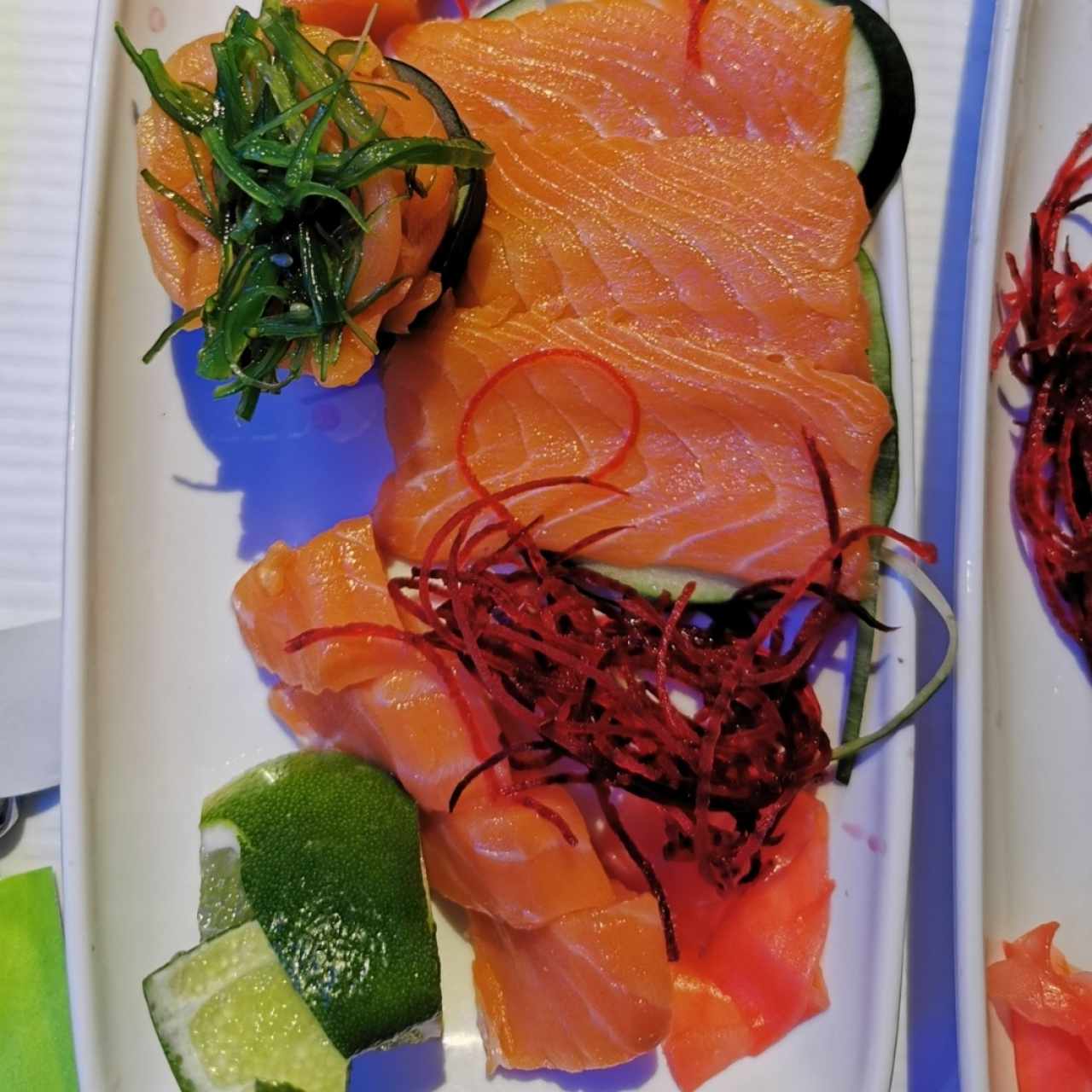 Deliciosos Shashimis - Sashimi Salmón Fresco