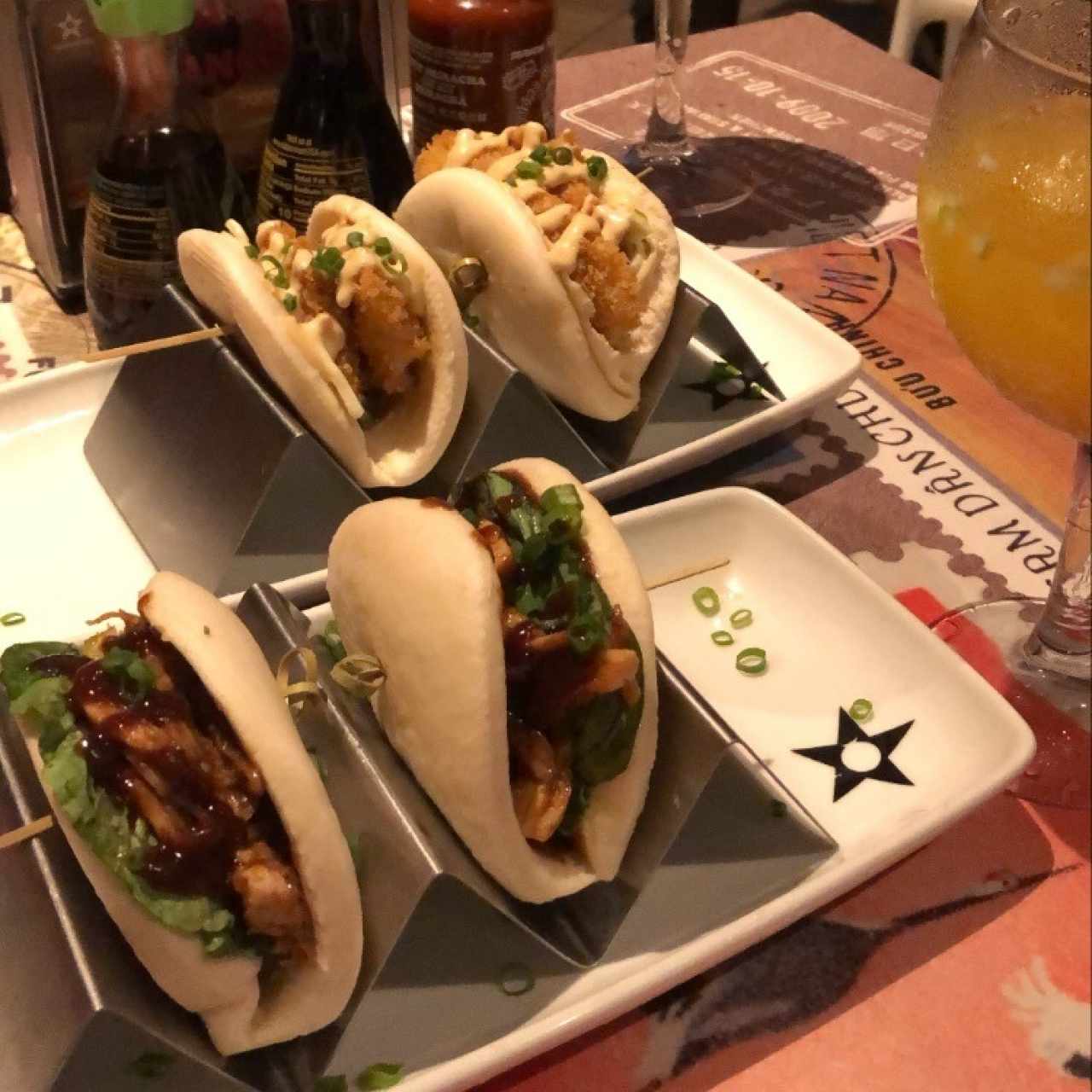 Baos - Bao de Camarón y Pollo