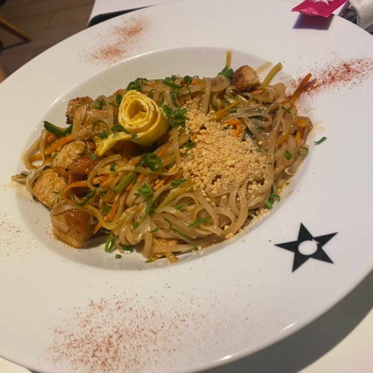 Phad Thai de Pollo