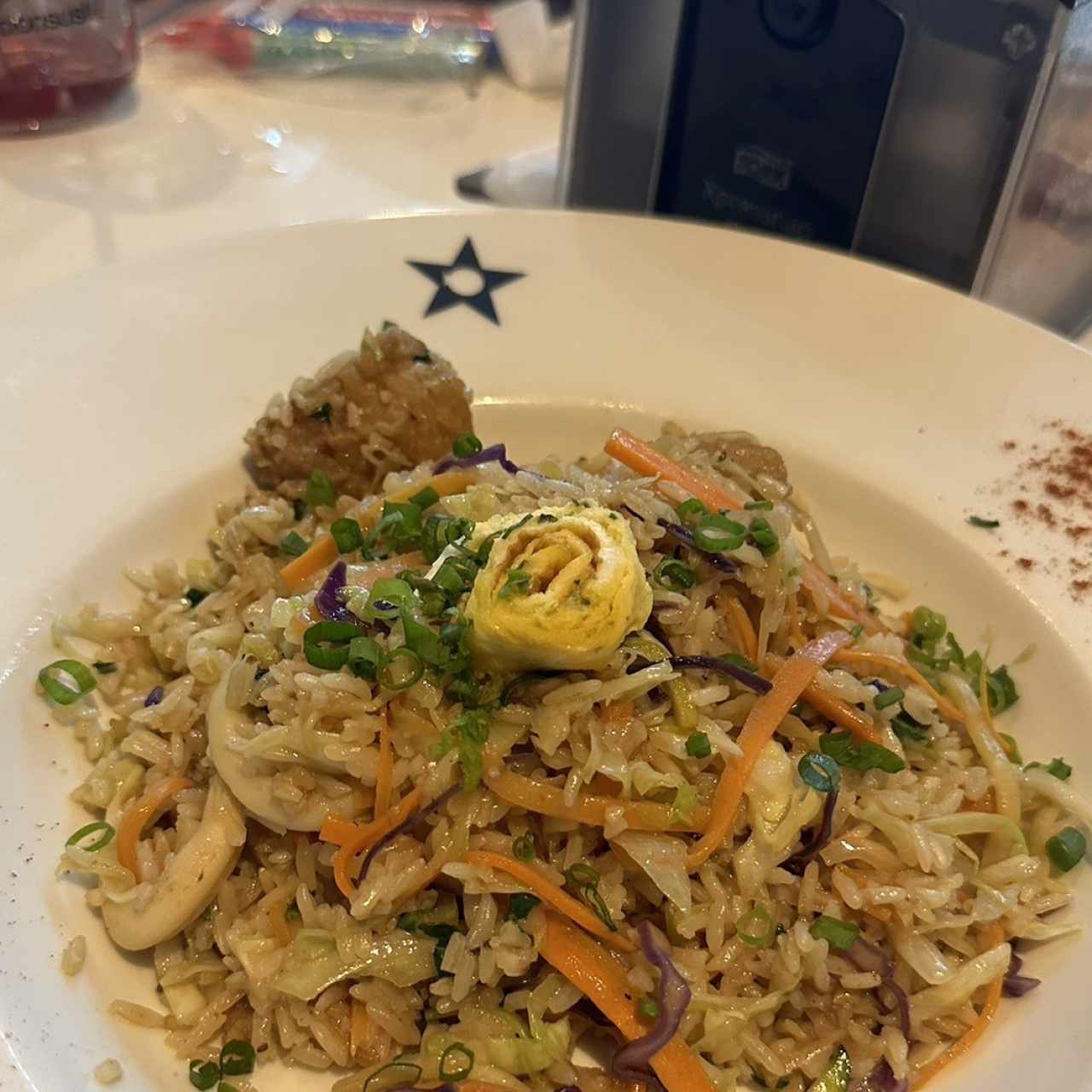 Nasi Goreng de Mariscos