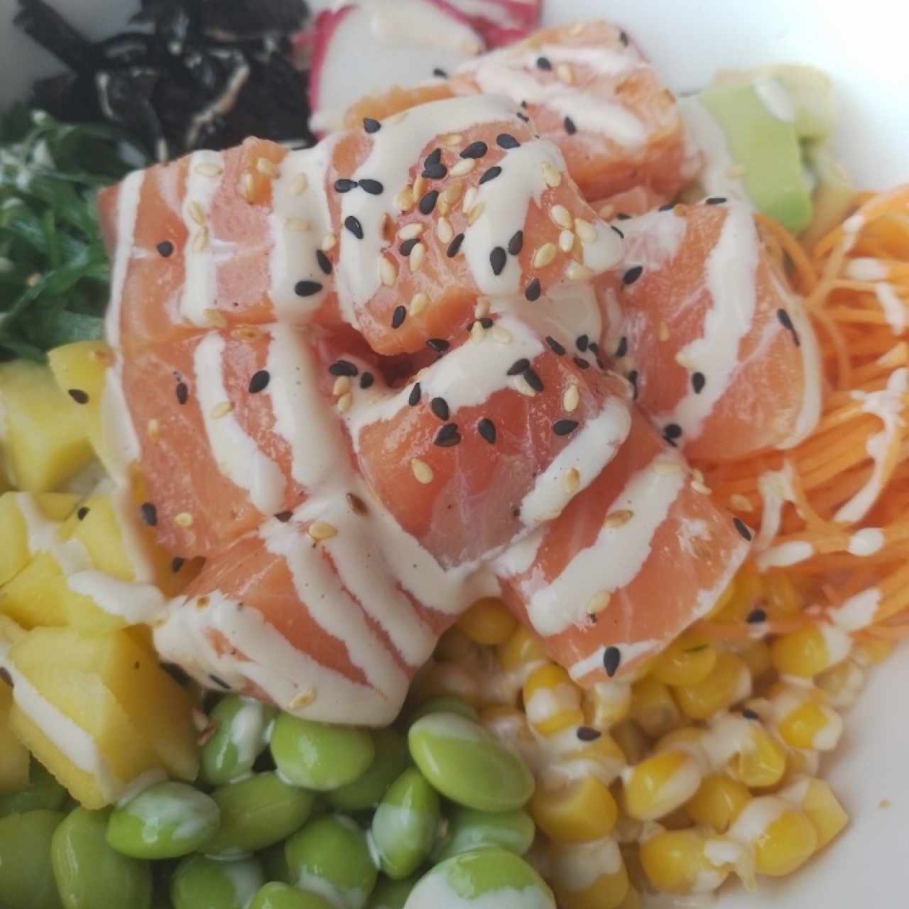 salmon poke