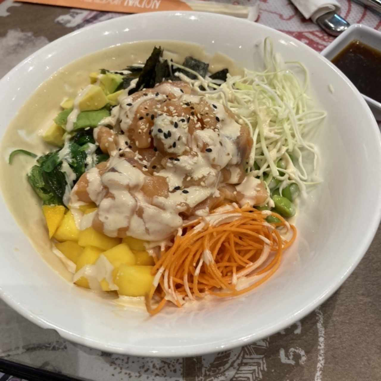 Pokebowl de salmon