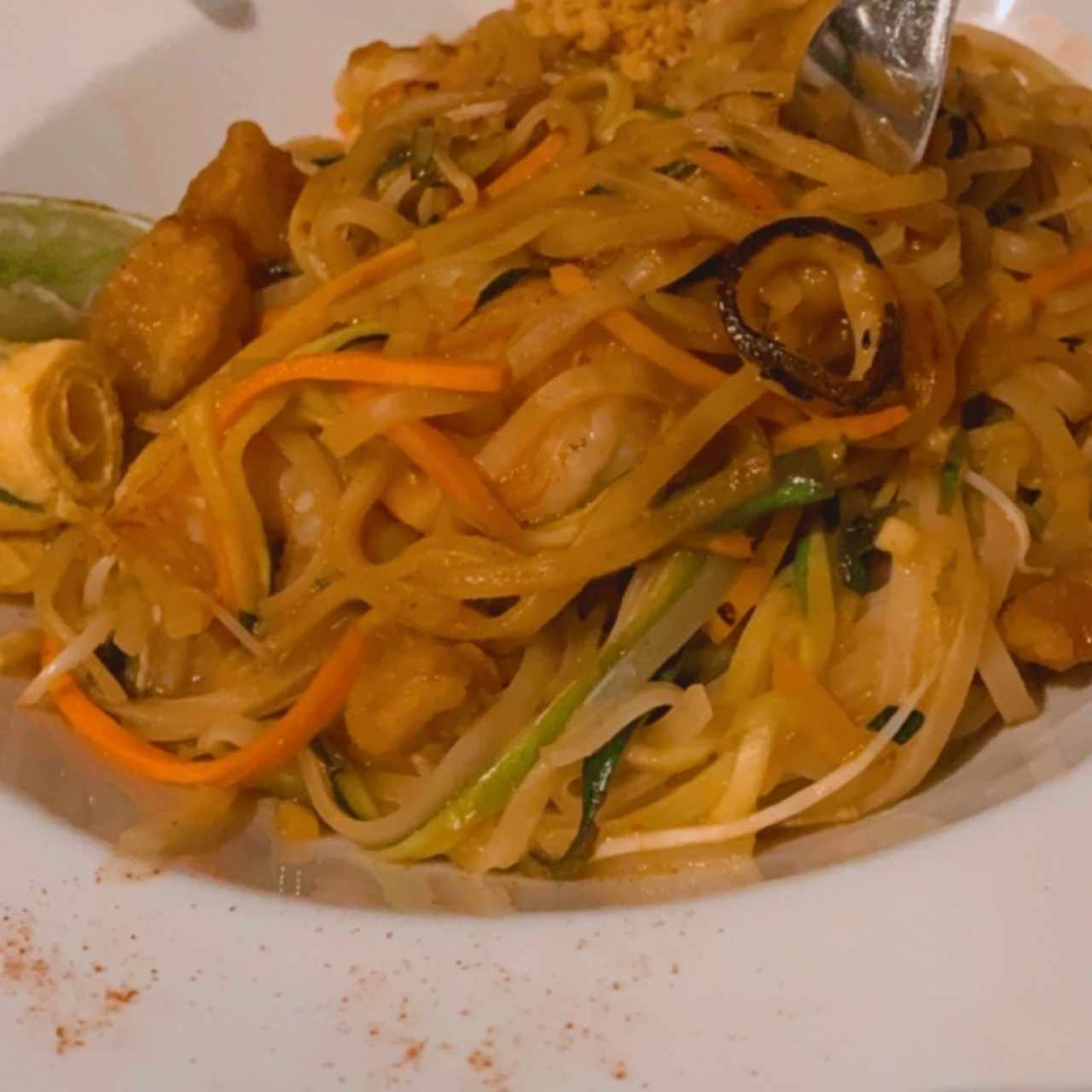 Pad Kee Mao de Mariscos