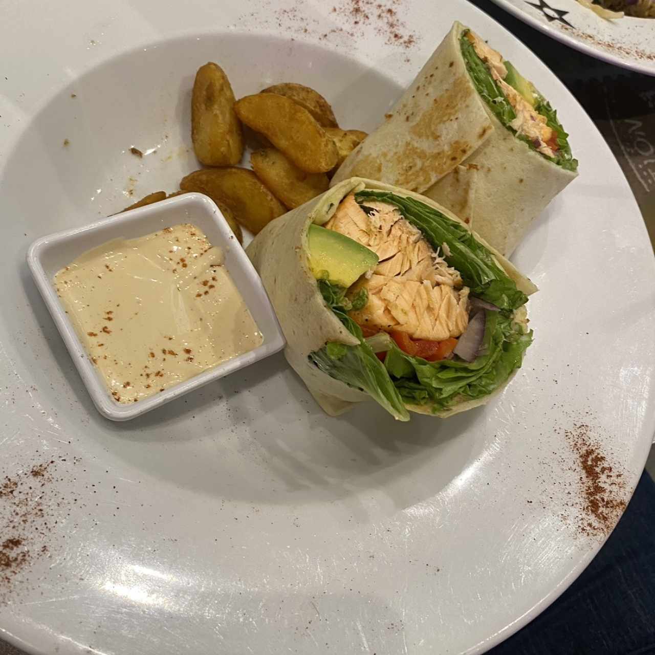 Saludables Wraps - Wrap de Salmón