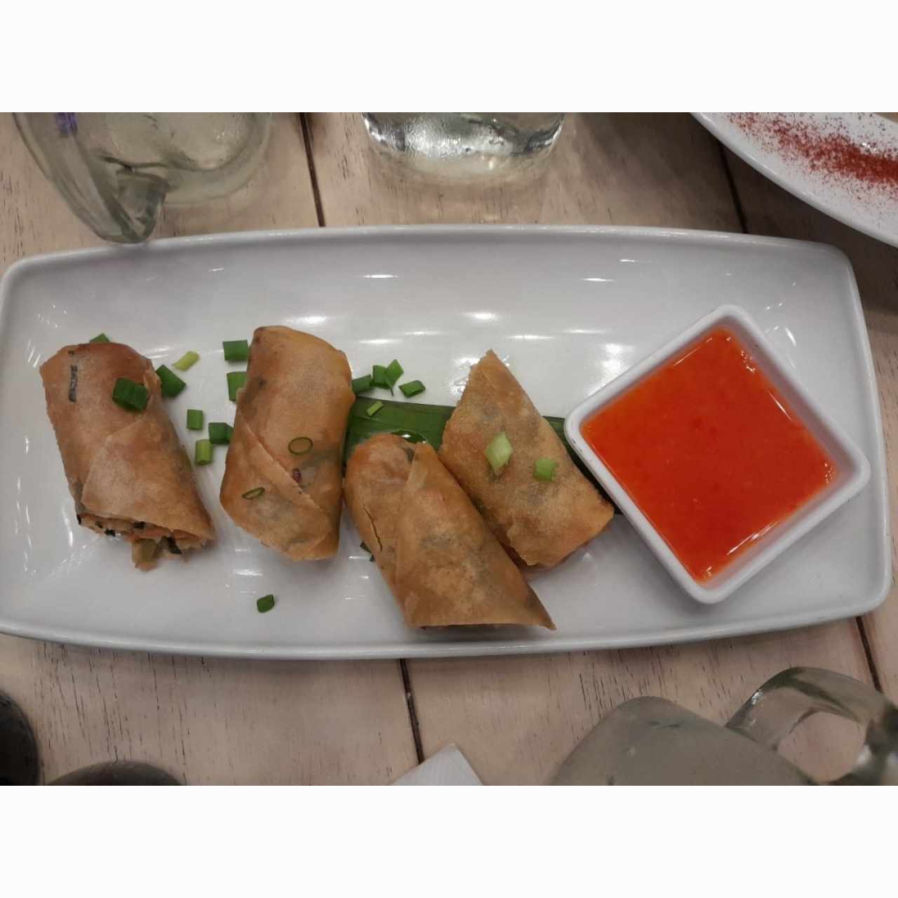 rollos  con vegetales