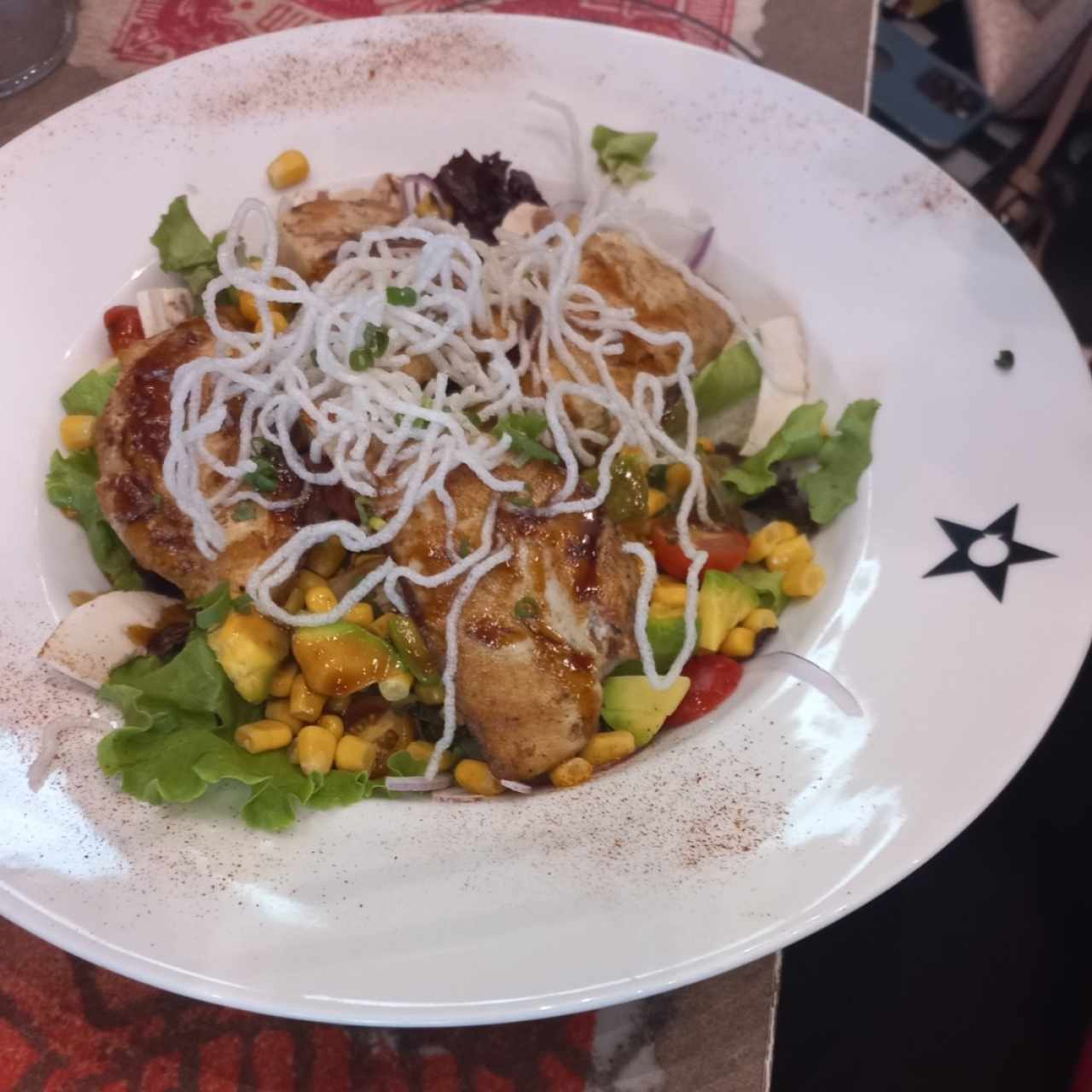 ensalada teriyaki