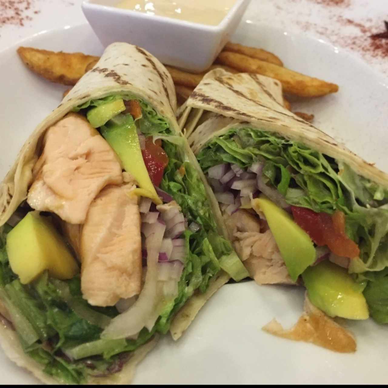 Saludables wraps - Wrap de salmón