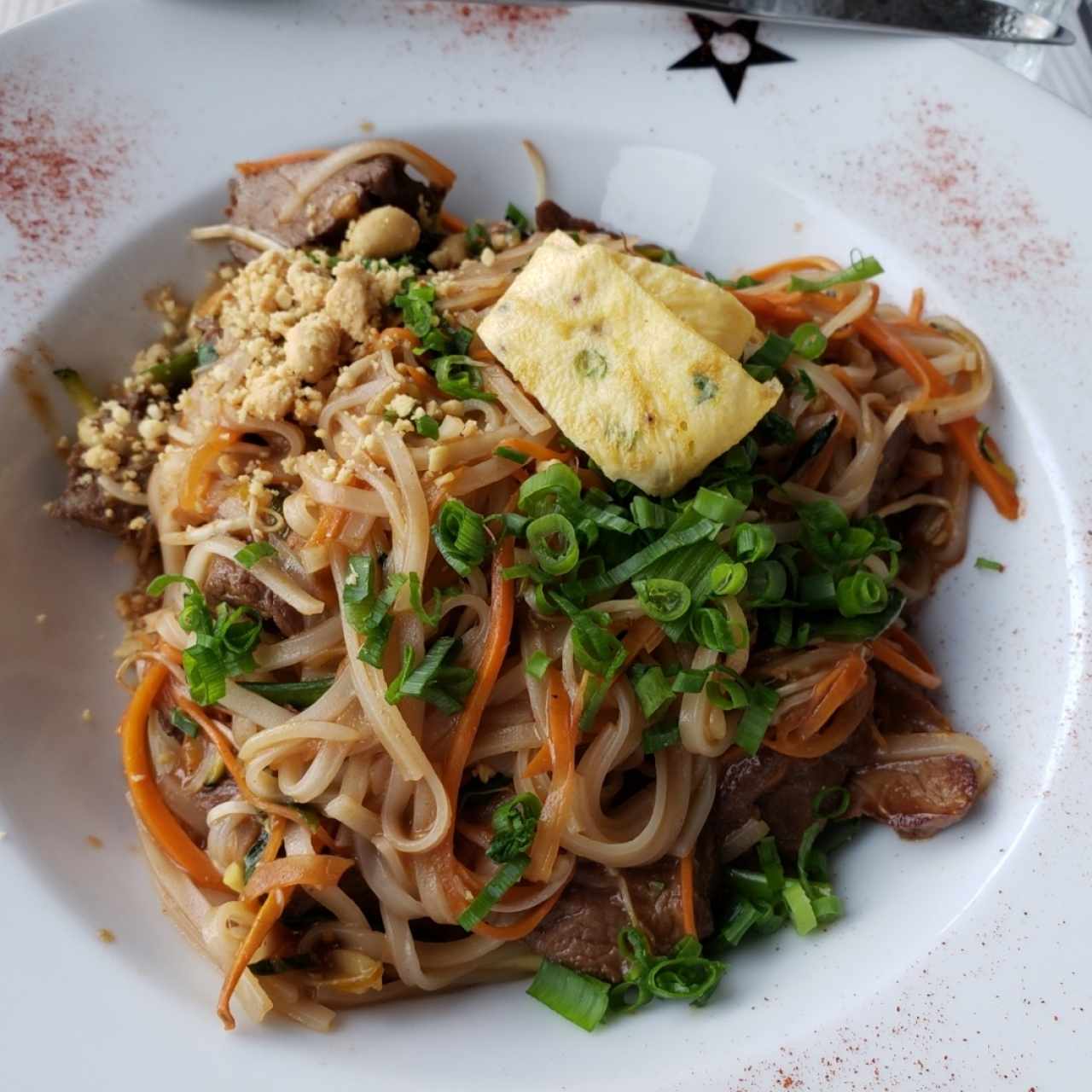 Pad thai con res