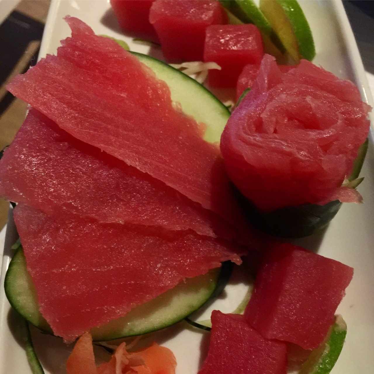 Maguro sashimi