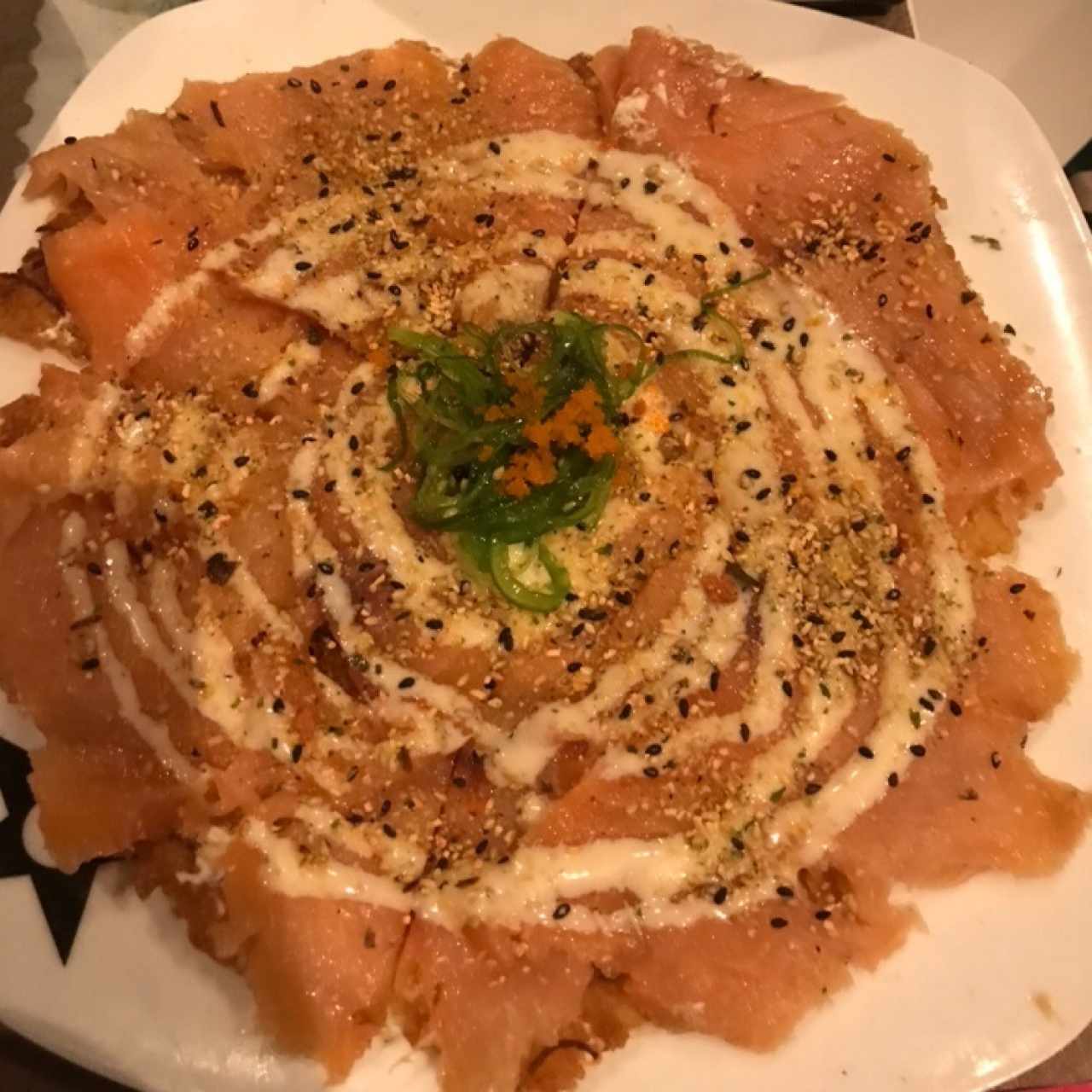 Pizza de Salmon 