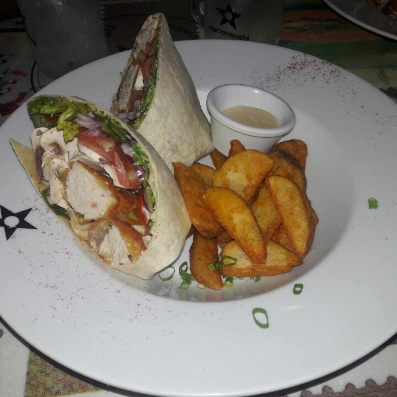 Wrap de pollo