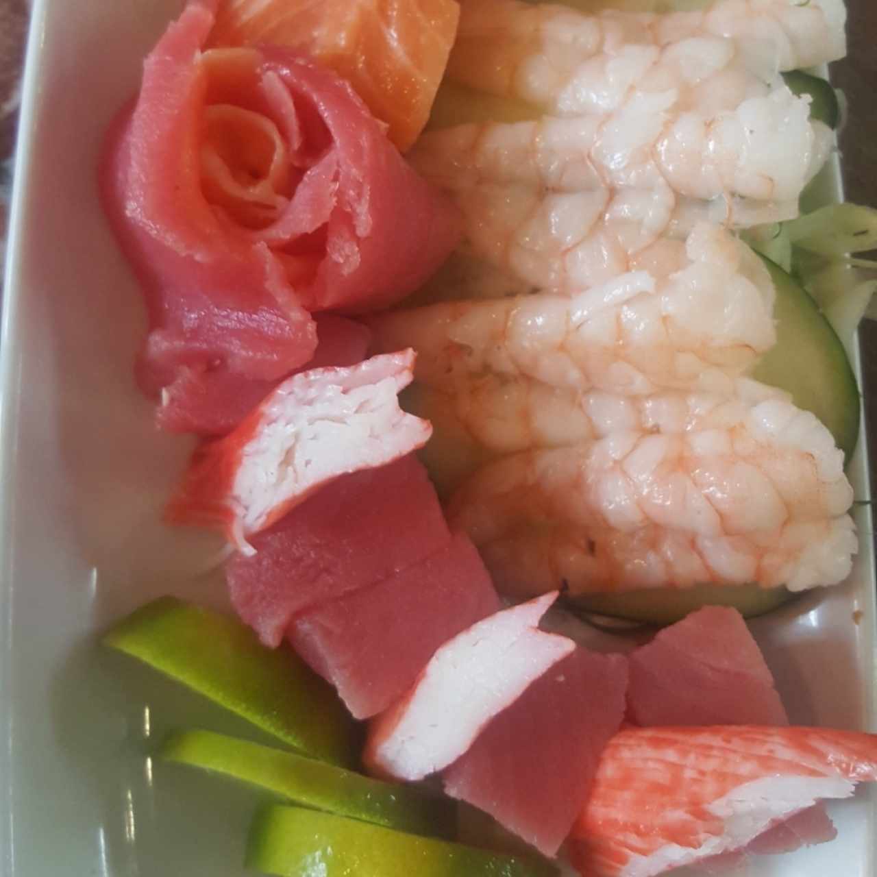 Deliciosos sashimis - Sashimi combinación