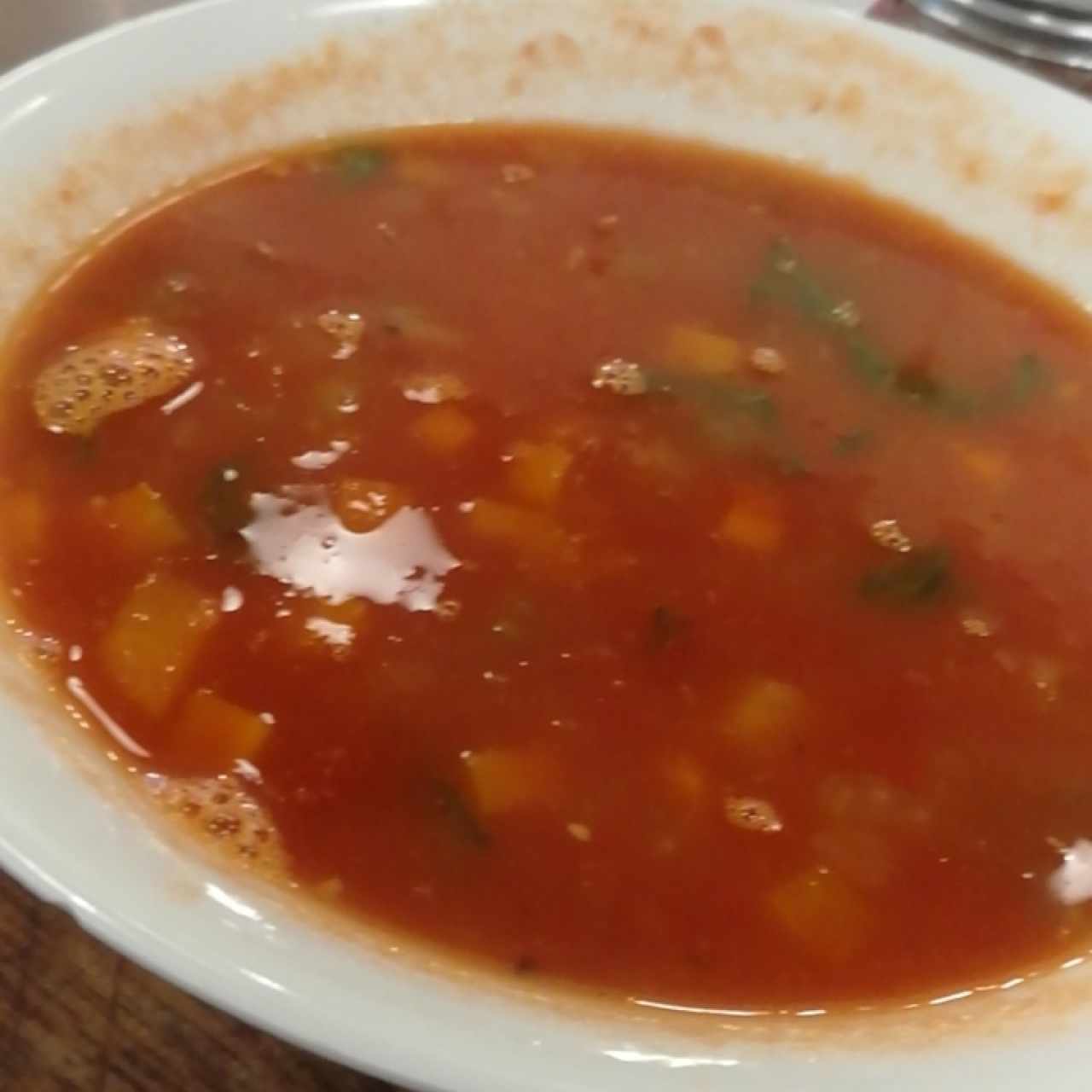 sopa de minestrone