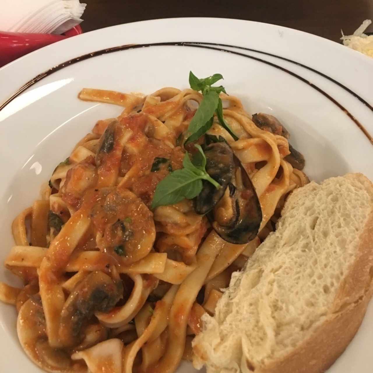 Pasta Aglio Rosso