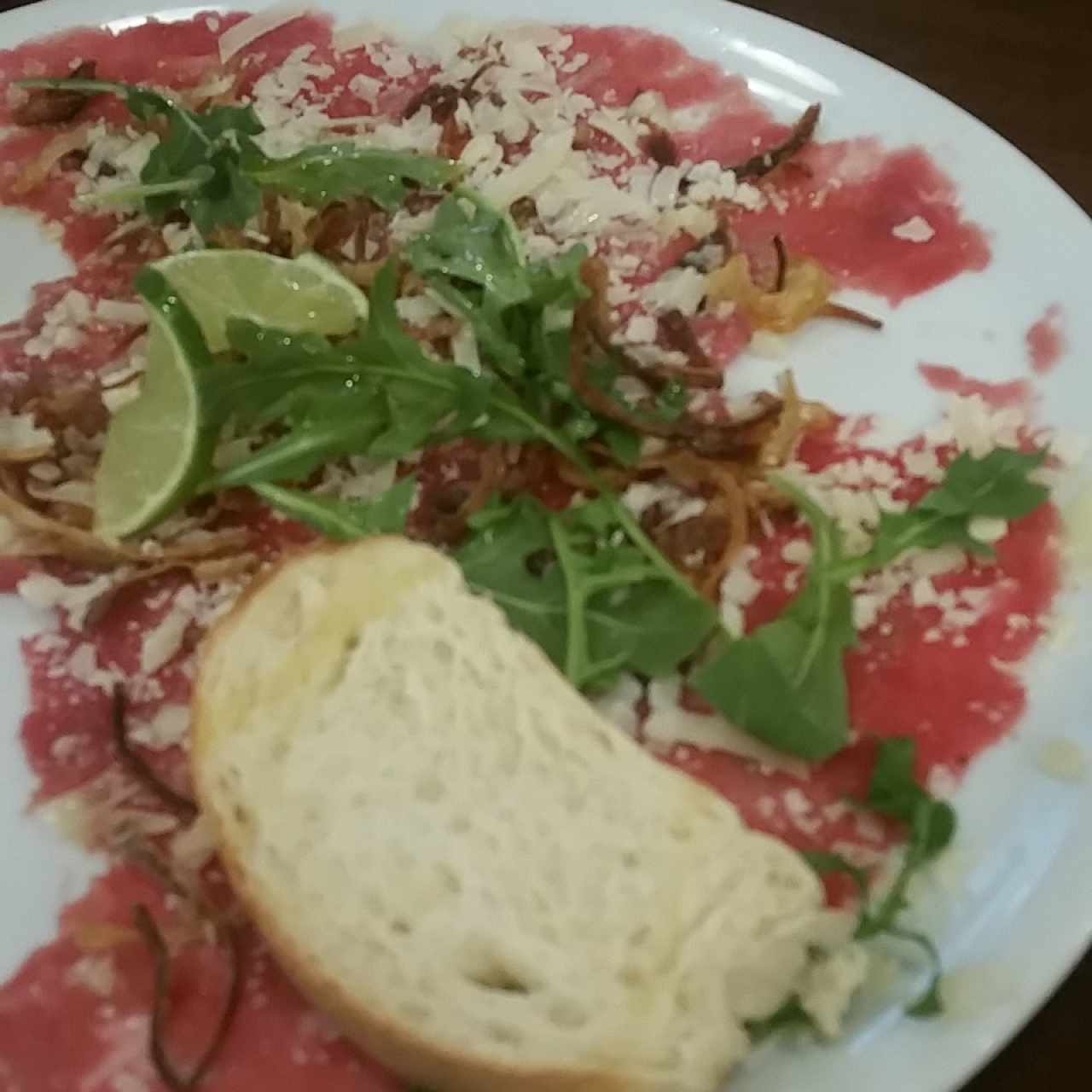 Carpaccio de Res