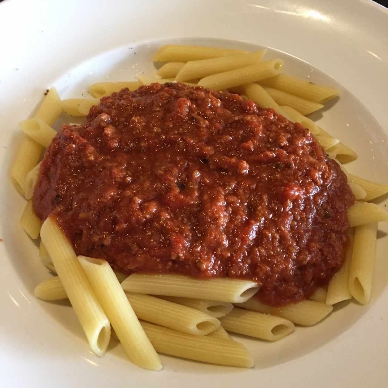 penne a la bolonesa 