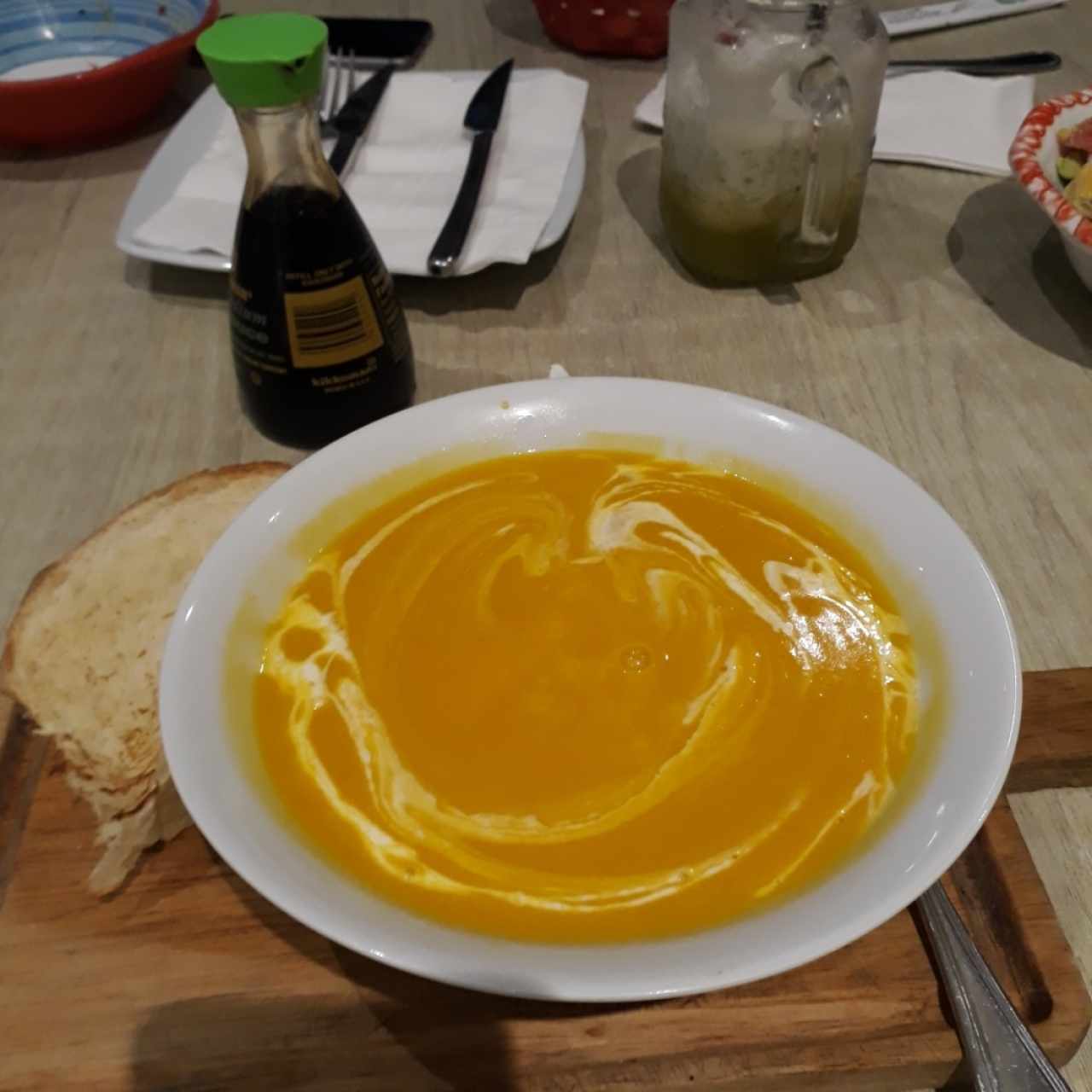 sopa zapallo