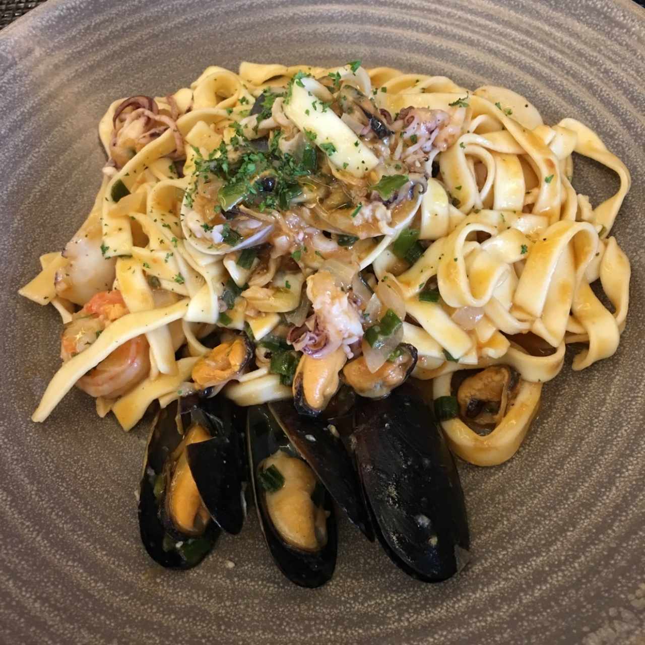 tagliatelle frutti di mare