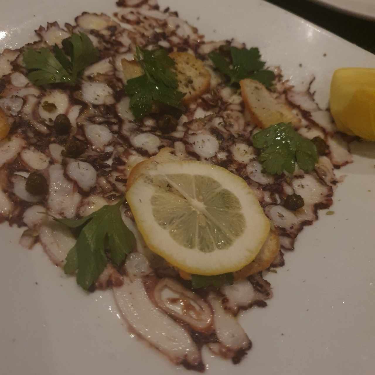 Carpaccio de Pulpo