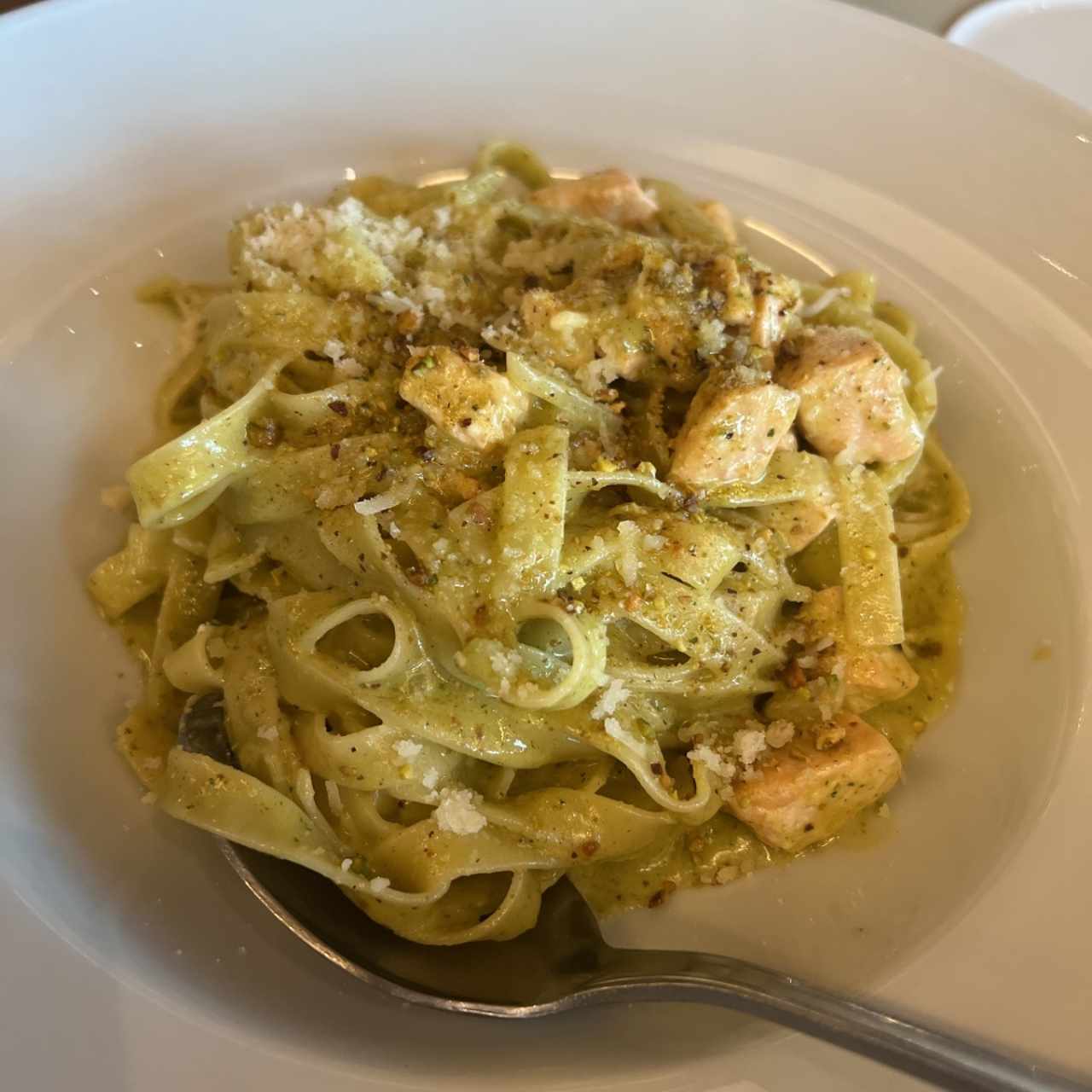 Pastas - Salmone con Pistacchio