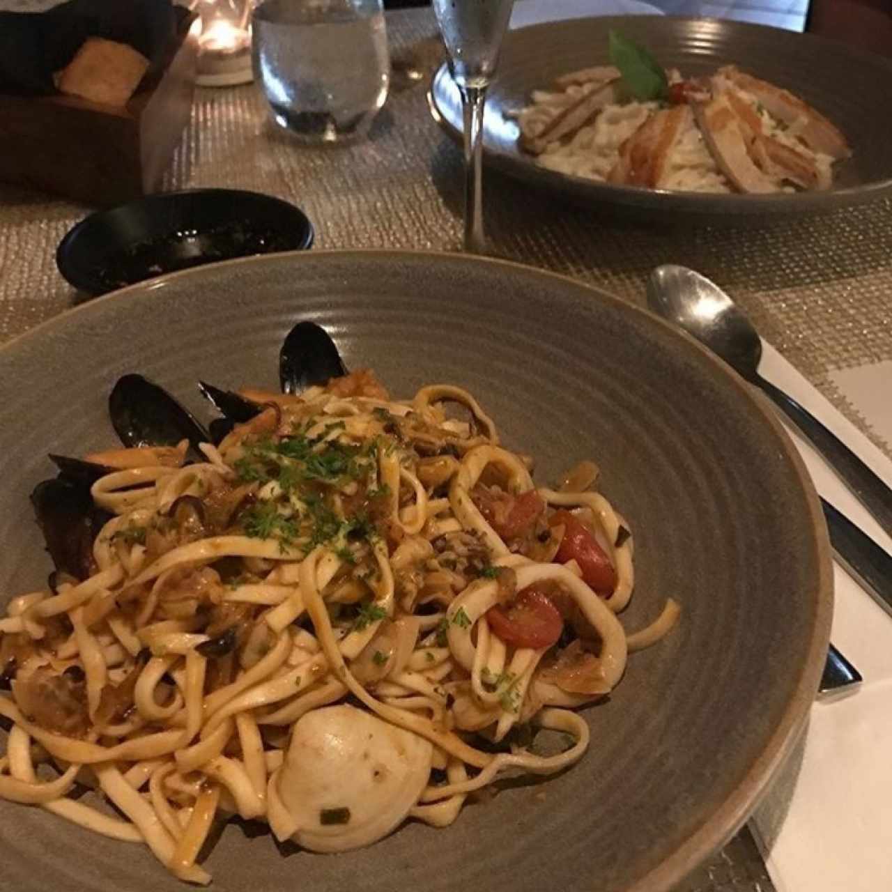 fetuccini frutti di mare