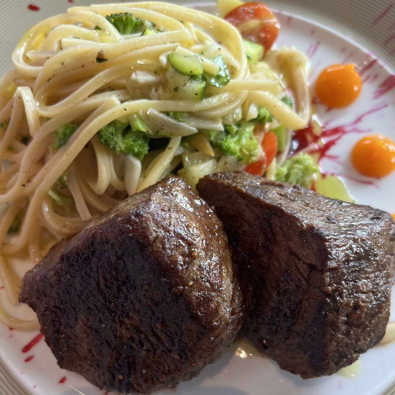 Costata di manzo con Rucola e Grana