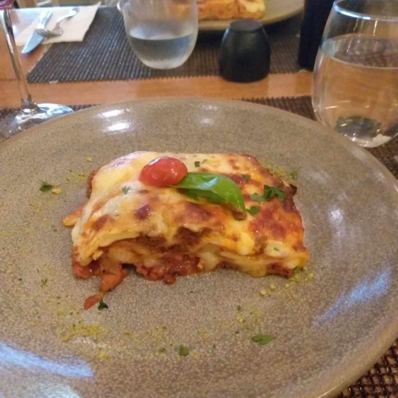 Lasagña de carne