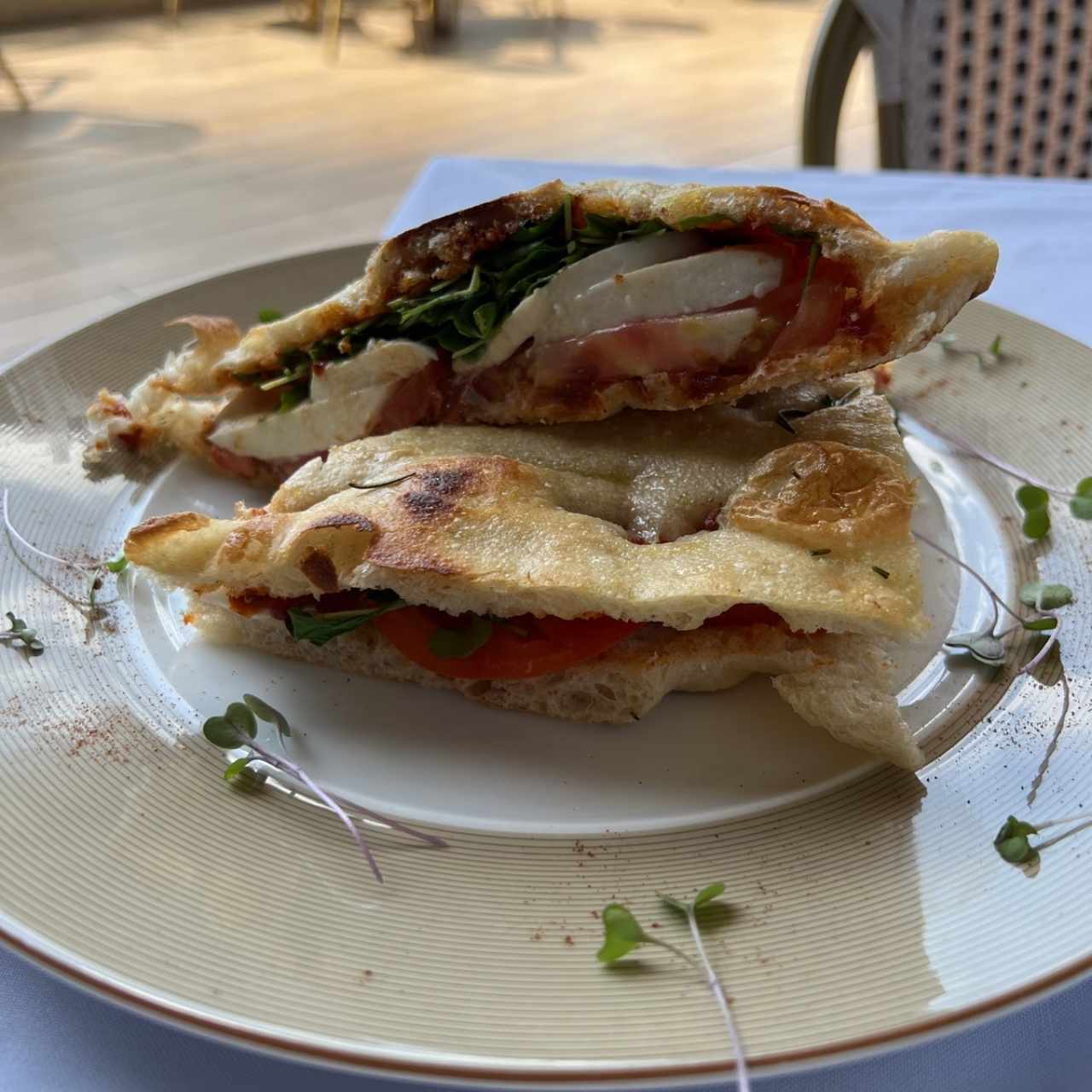 Desayunos - Focaccia caprese