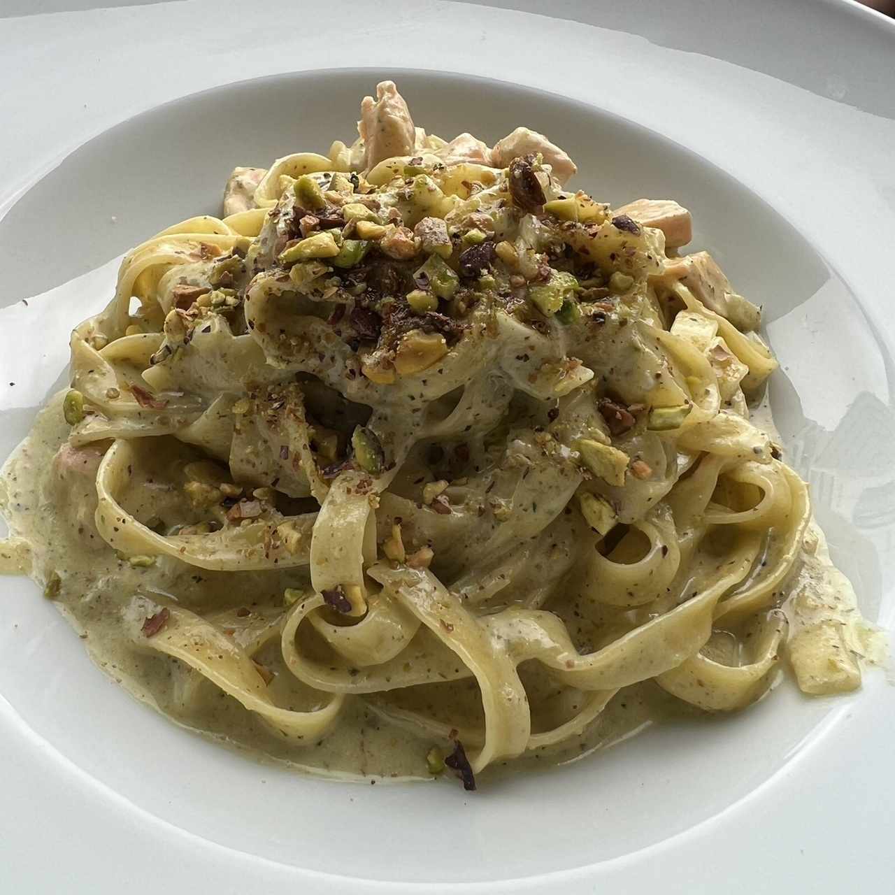 Pastas - Salmone con Pistacchio