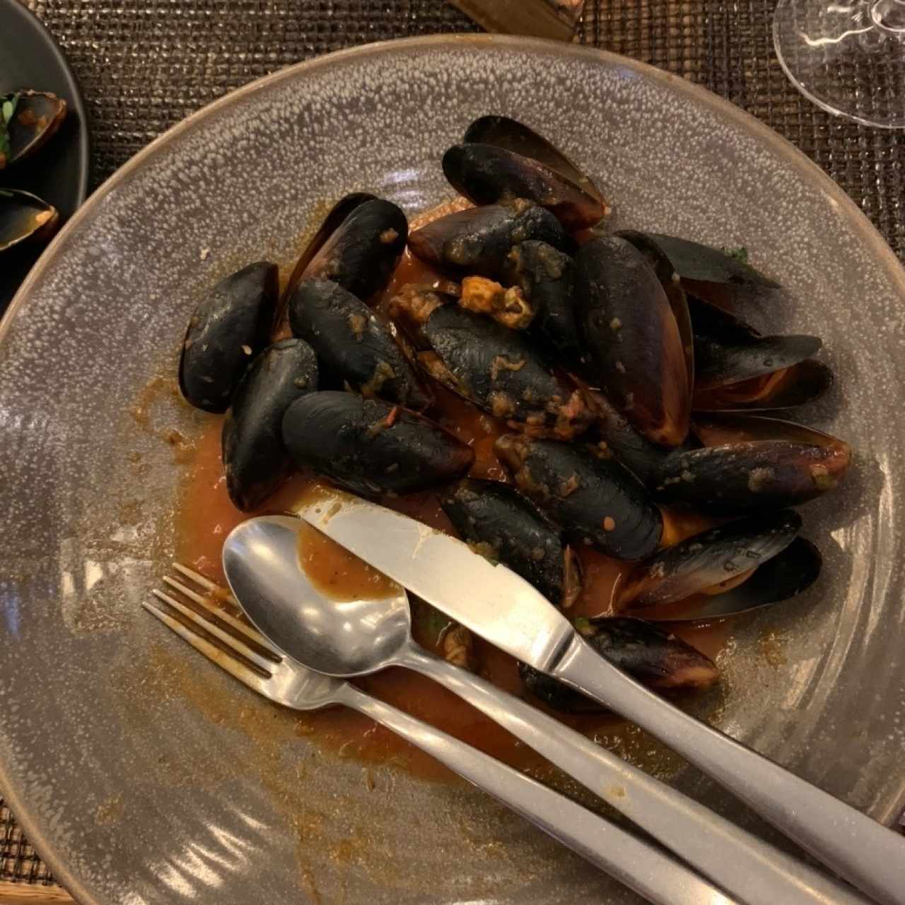 Mejillones a la Napolitana