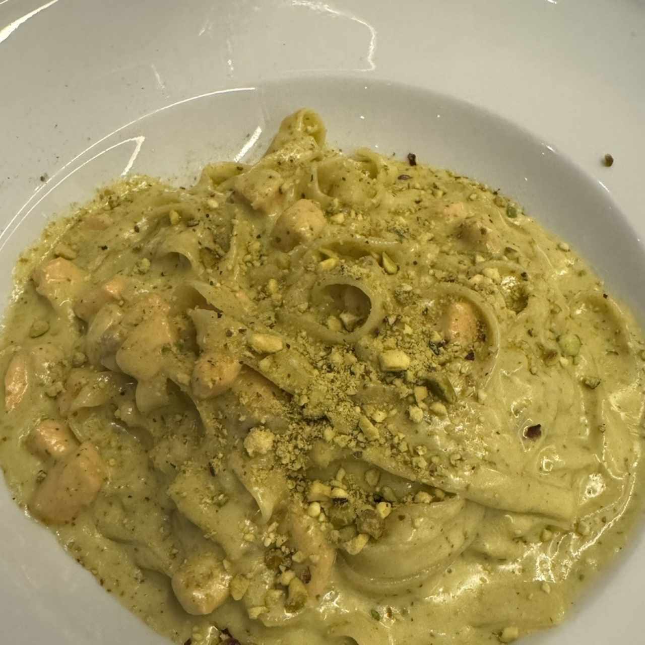 Pastas - Salmone con Pistacchio