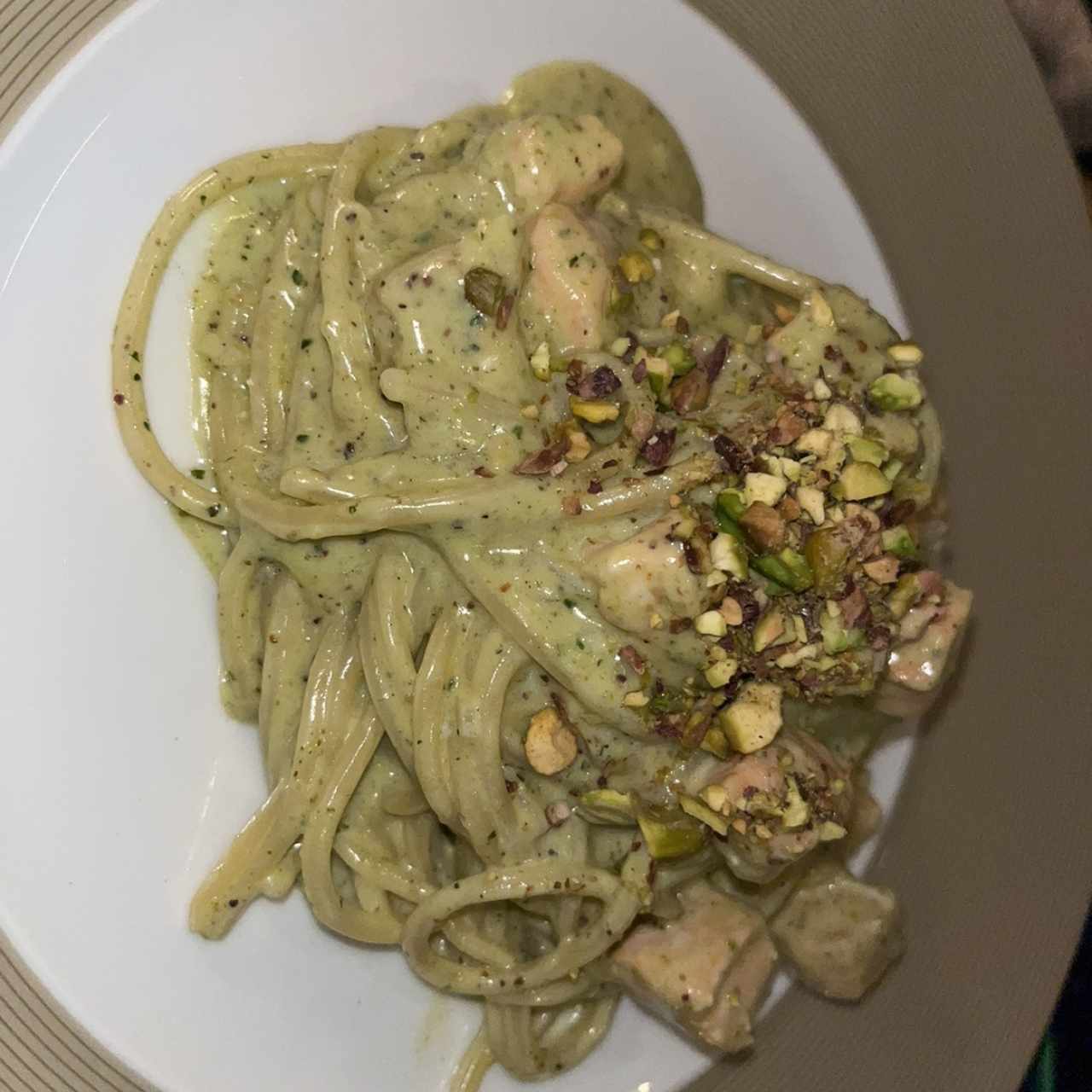 Pastas - Salmone con Pistacchio