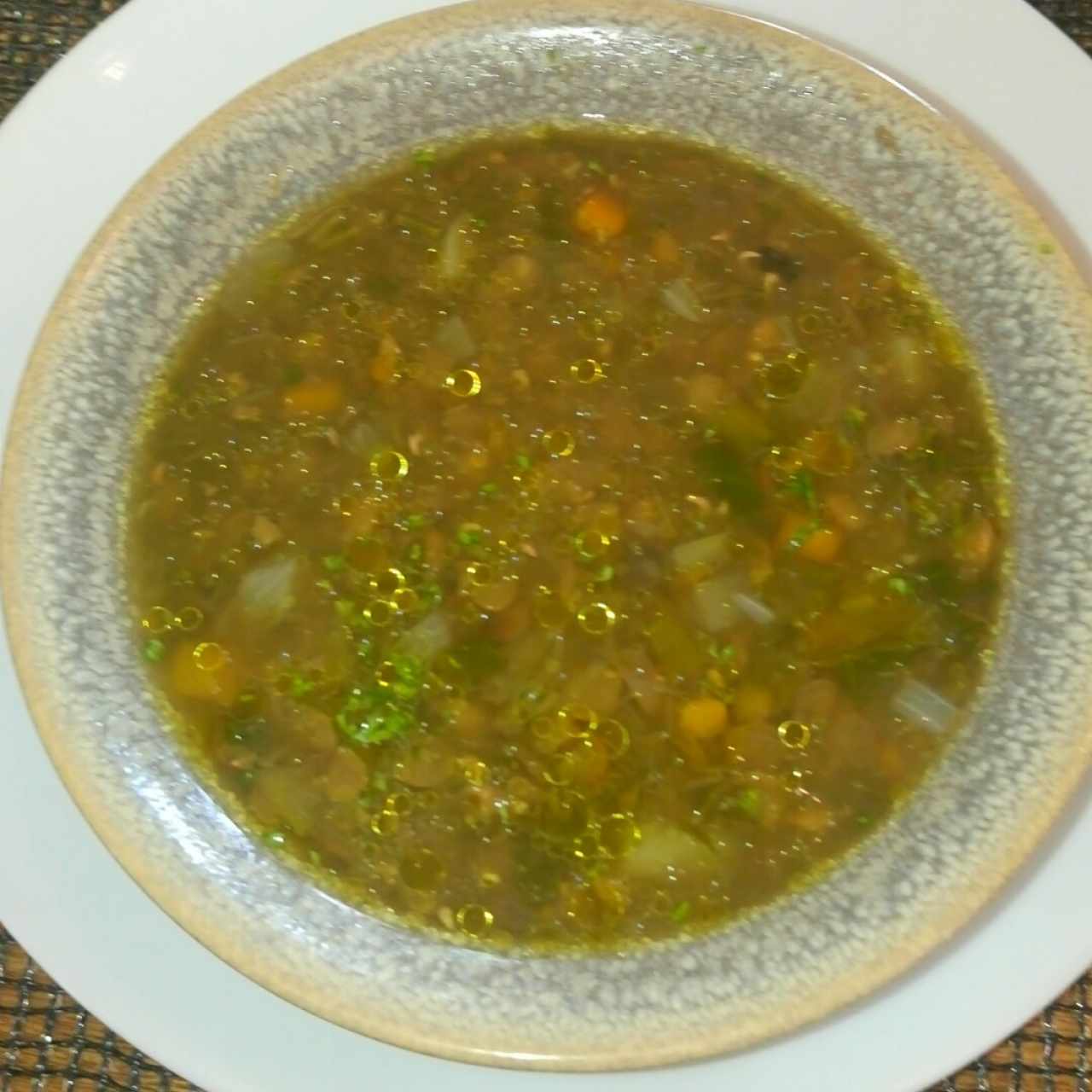 Lentejas a la minestrone 