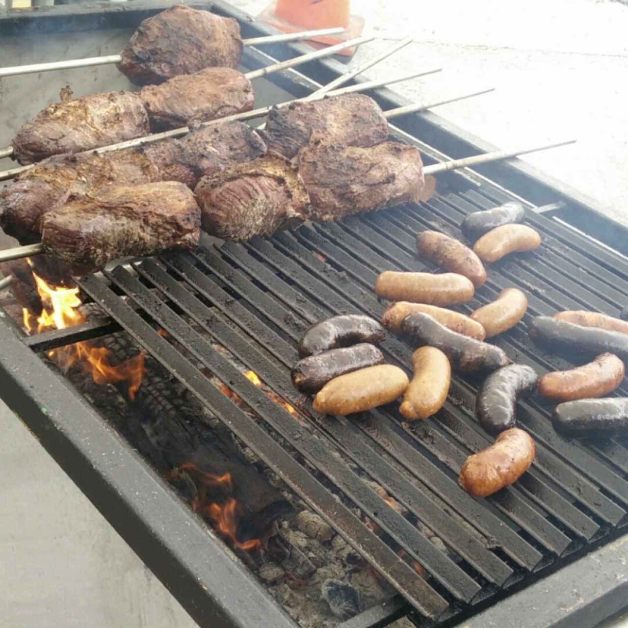 Carne en vara