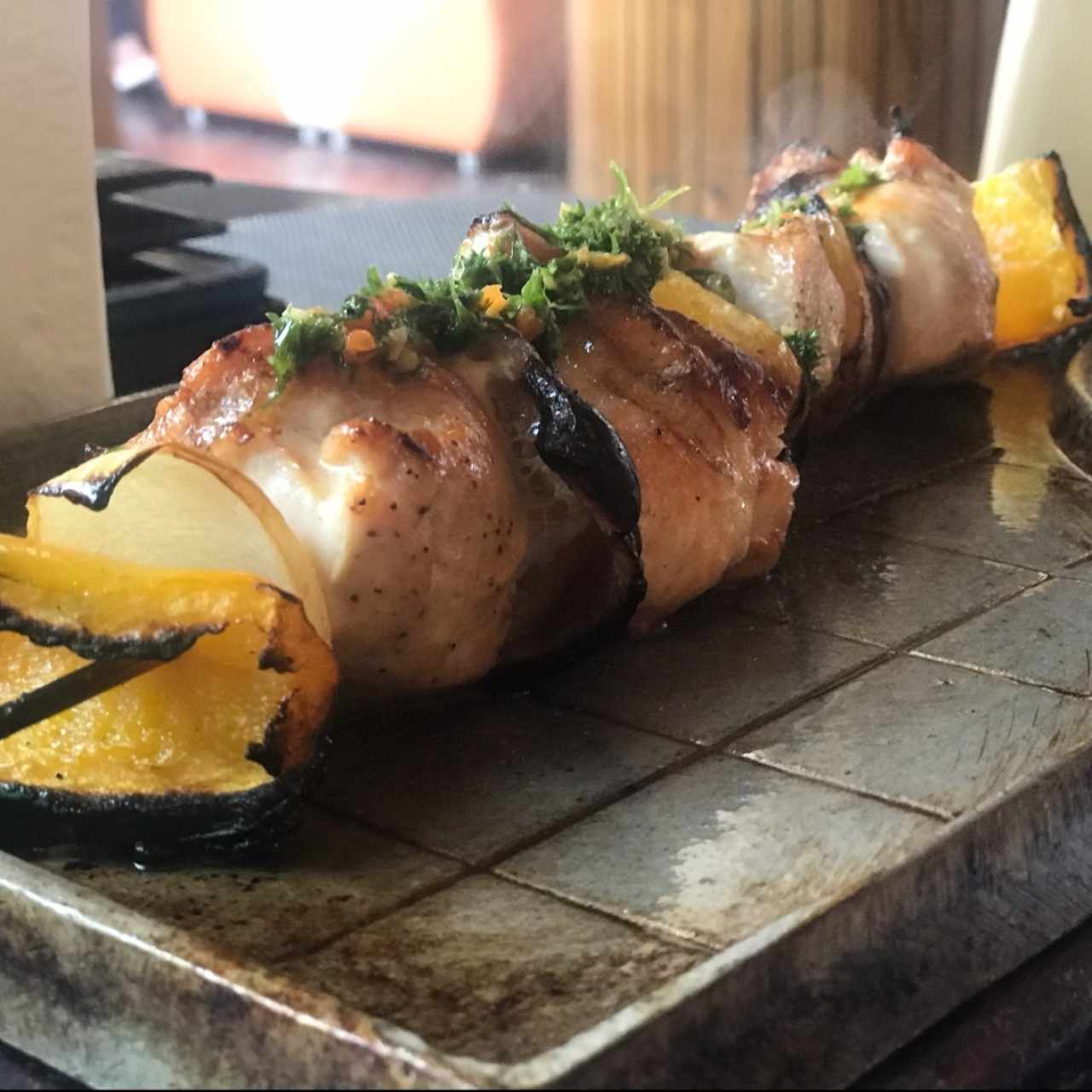 brocheta  de Pollo