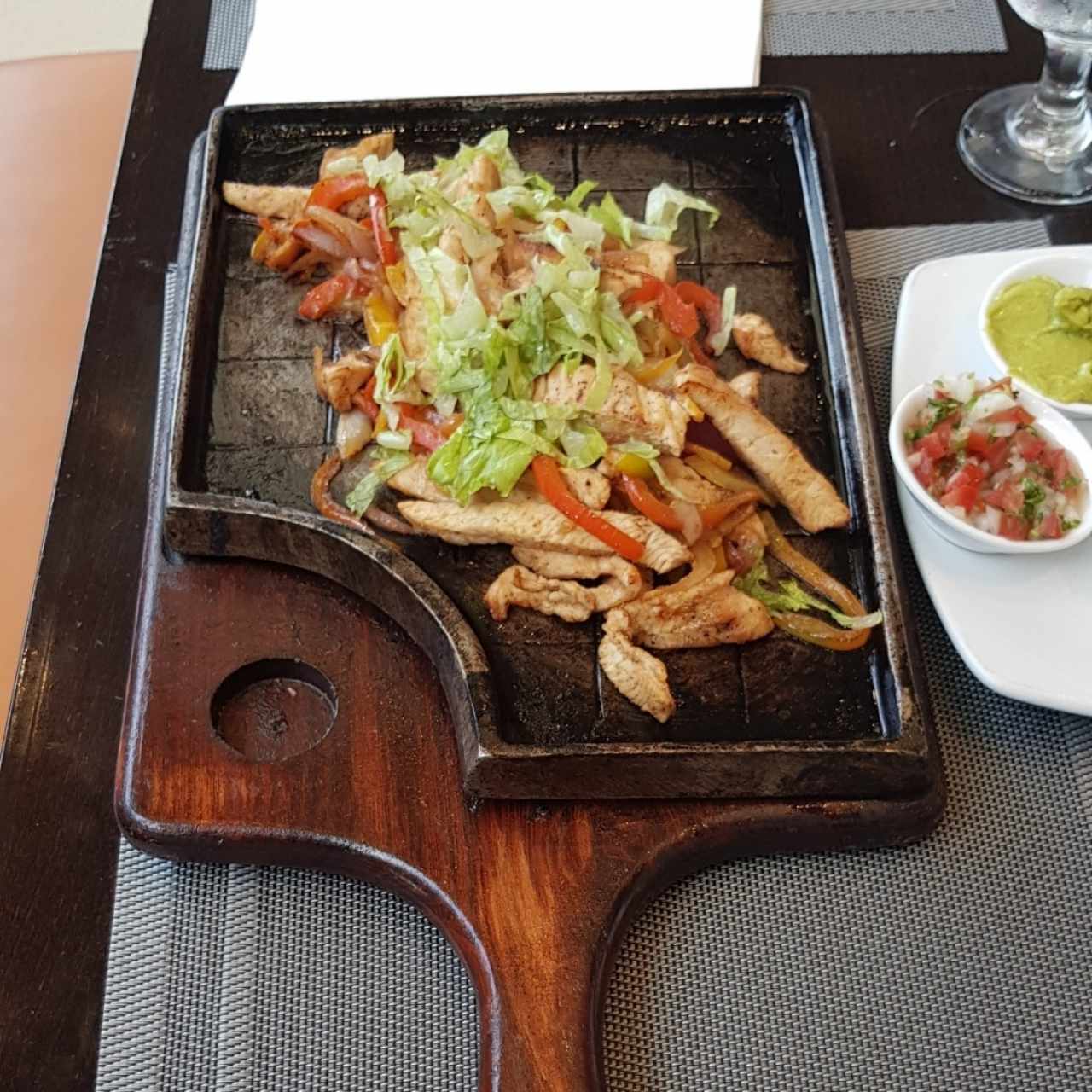 Fajita de pollo