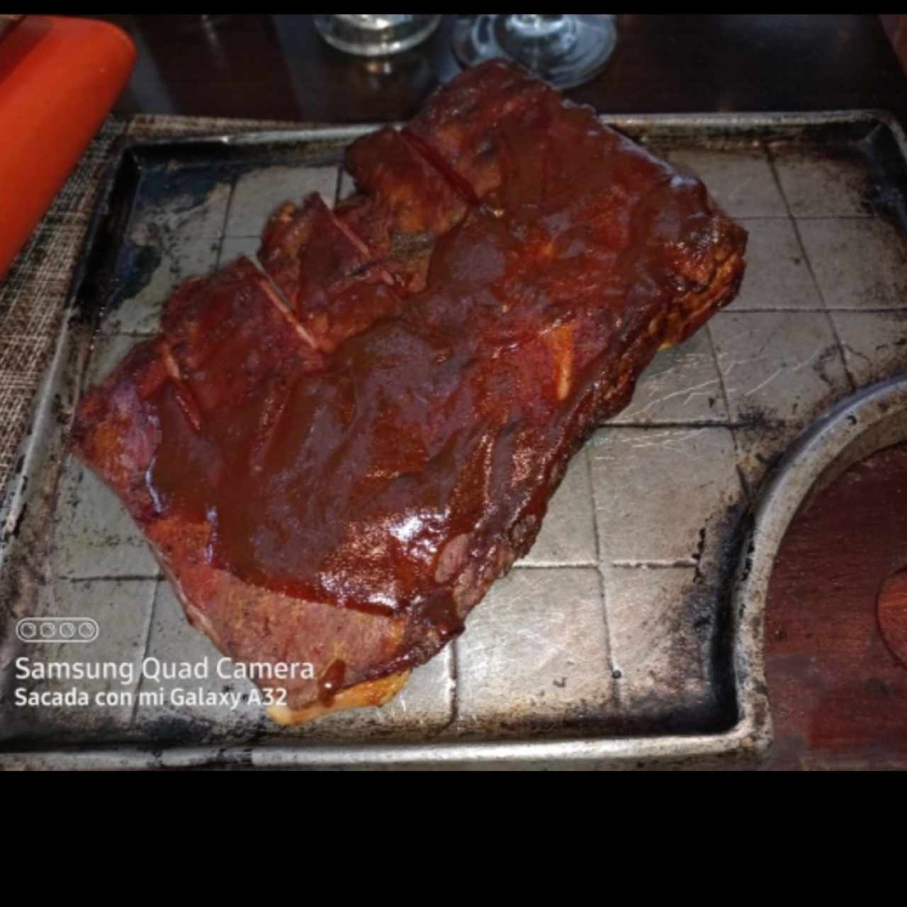 costillas bbq