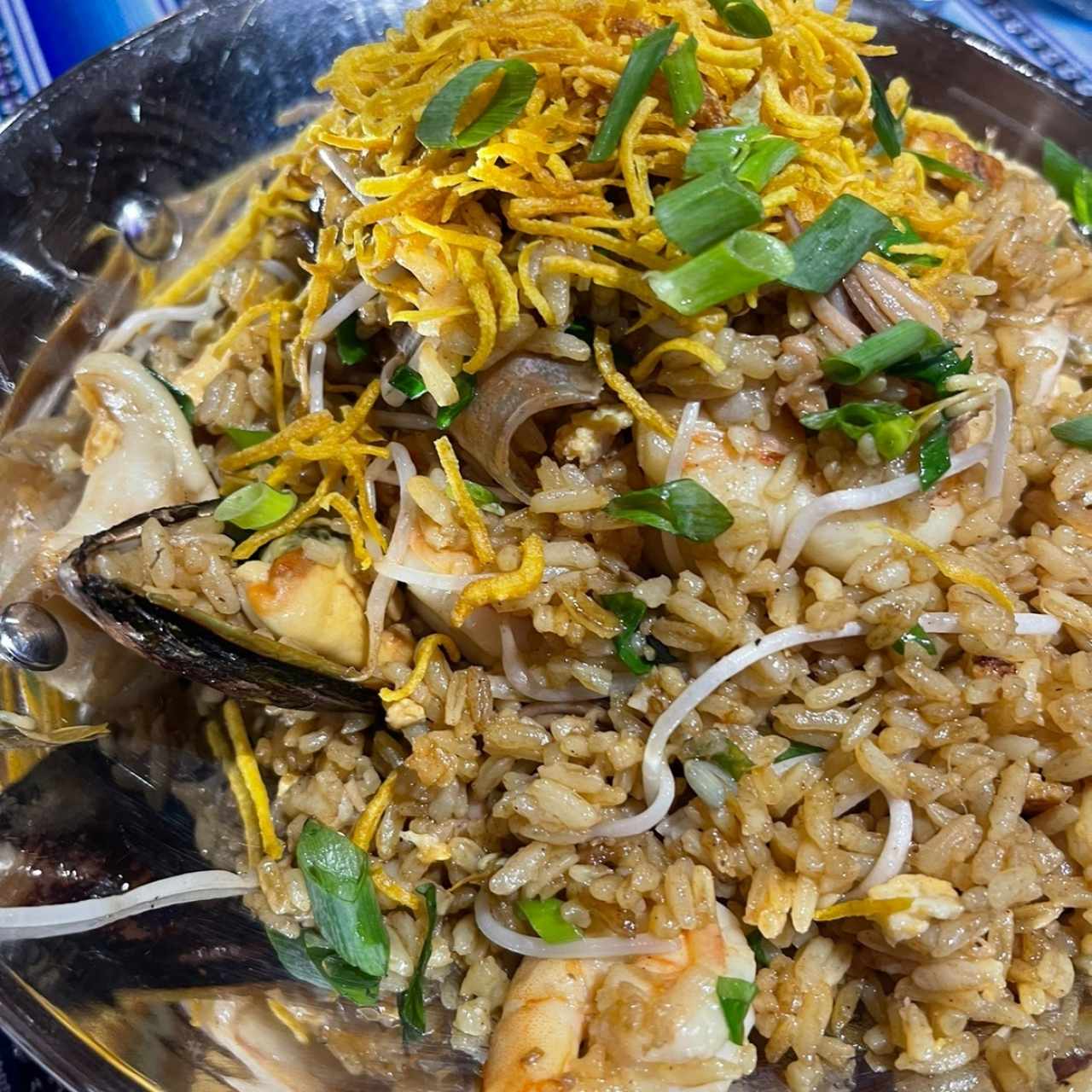 Arroz Chaufa de Mariscos