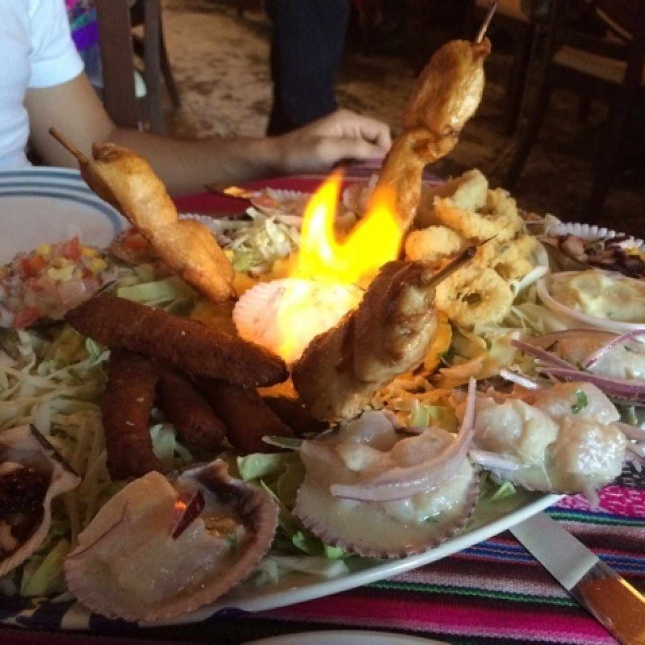 Piqueo de Mariscos