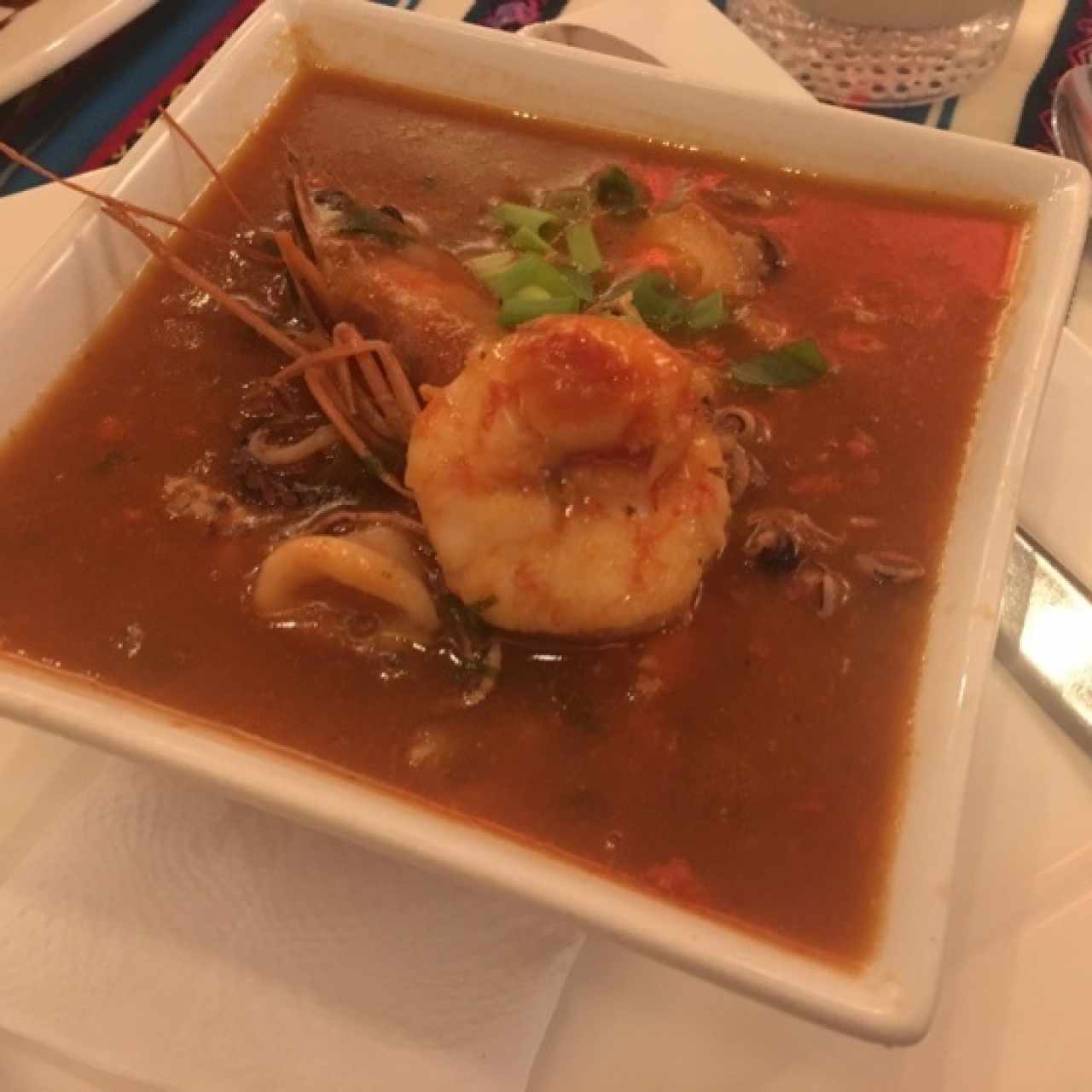 Parihuela de mariscos... deliciosa