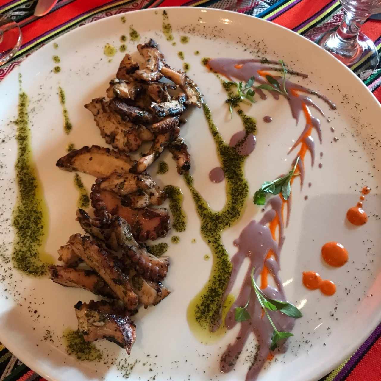 pulpo al carbón