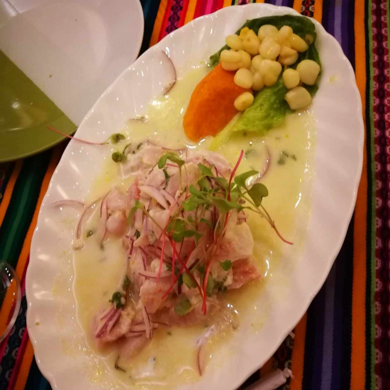 Ceviche tradicional Peruano