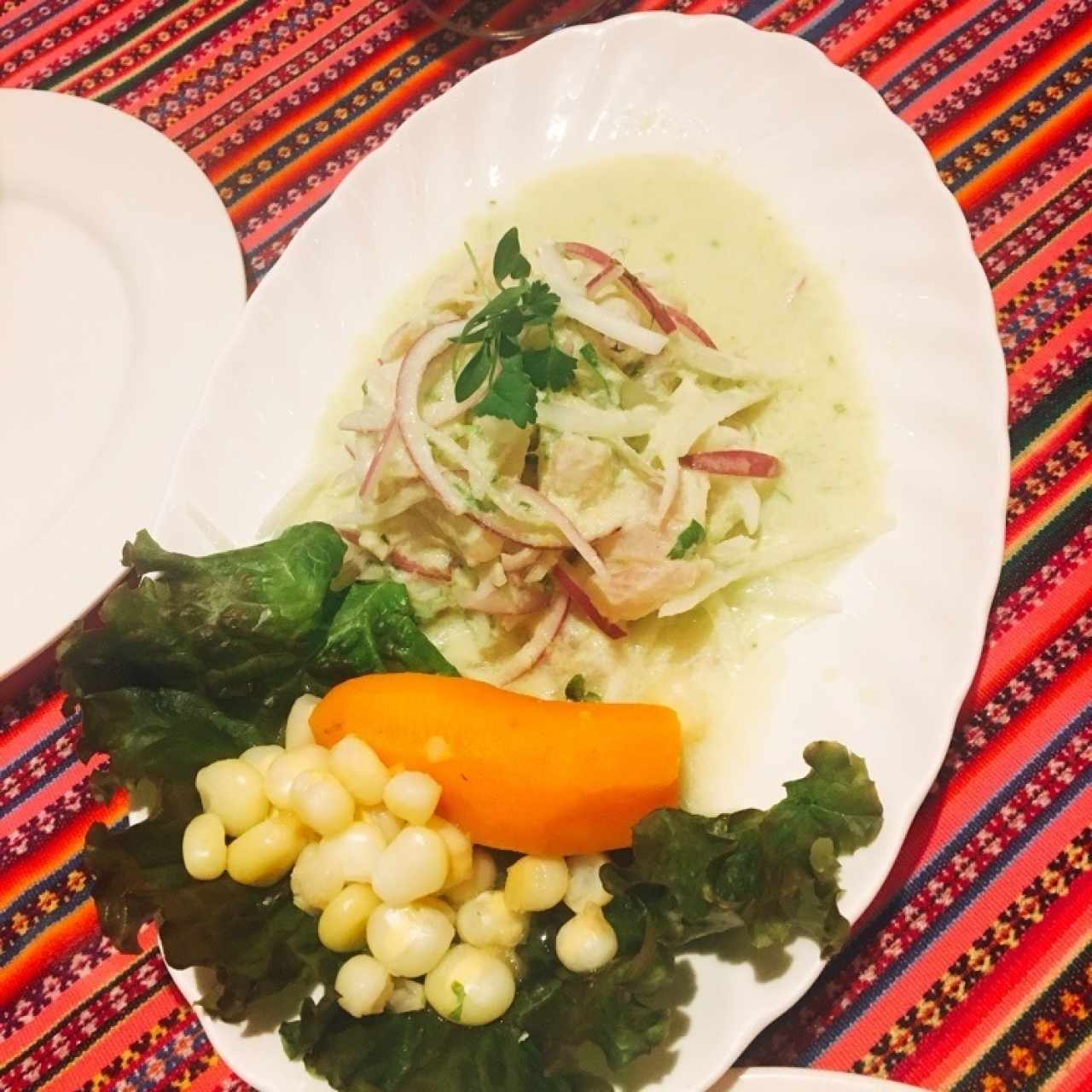 ceviche de corvina 