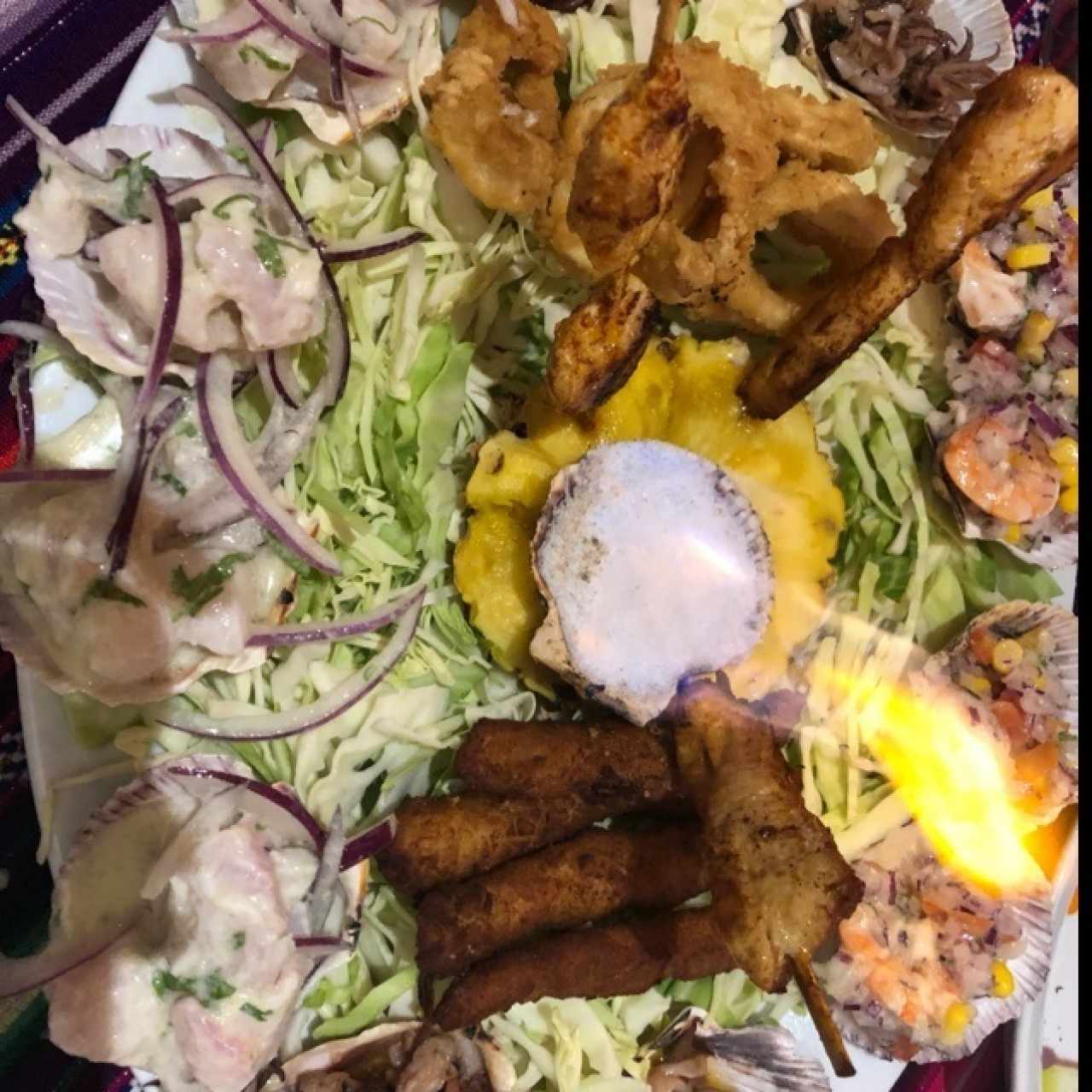 Piqueo de Mariscos